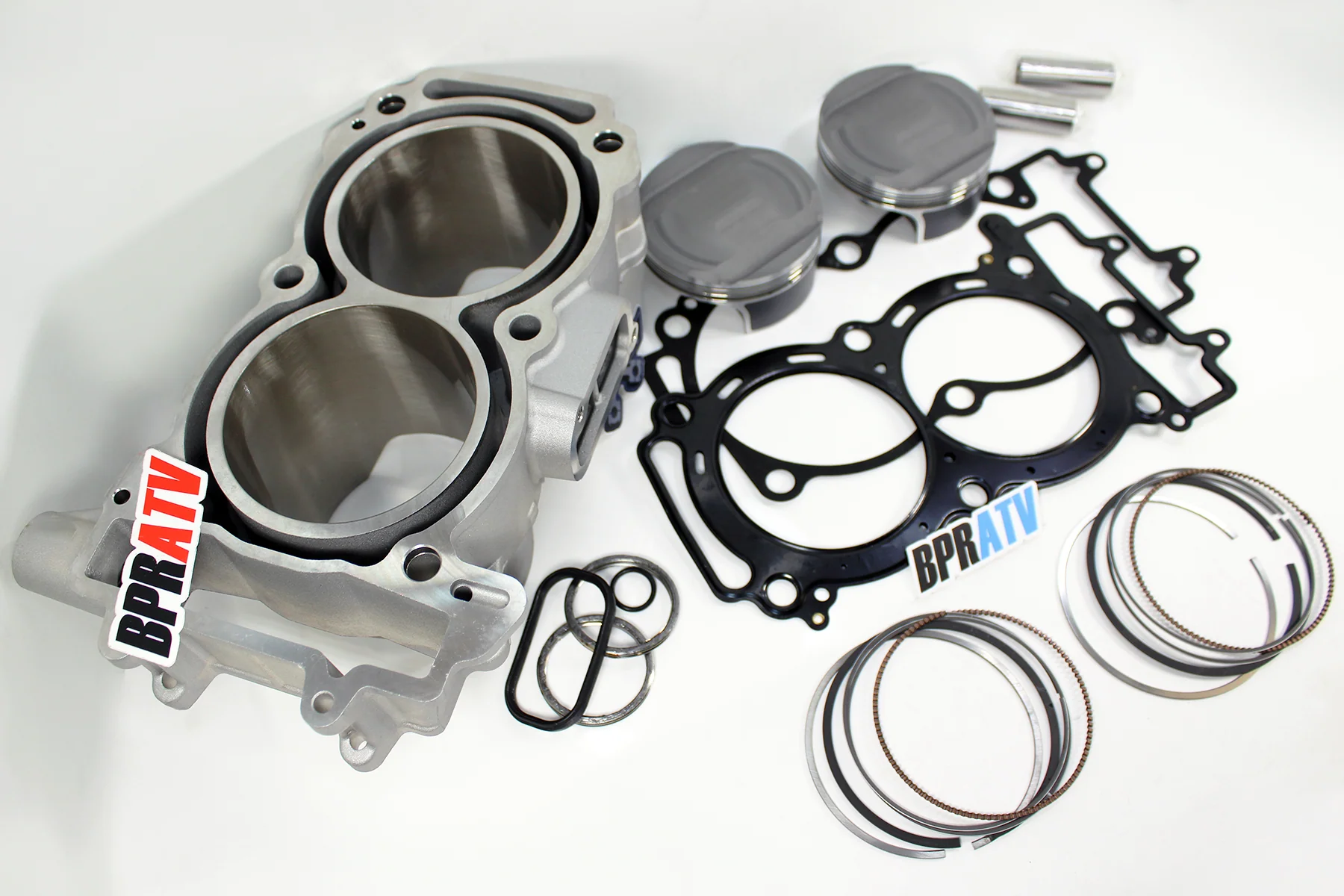 BPRATV Polaris RZR 900 XP XP 4 93mm Cylinder Pistons Top End Rebuild Kit '11-14 - Image 17