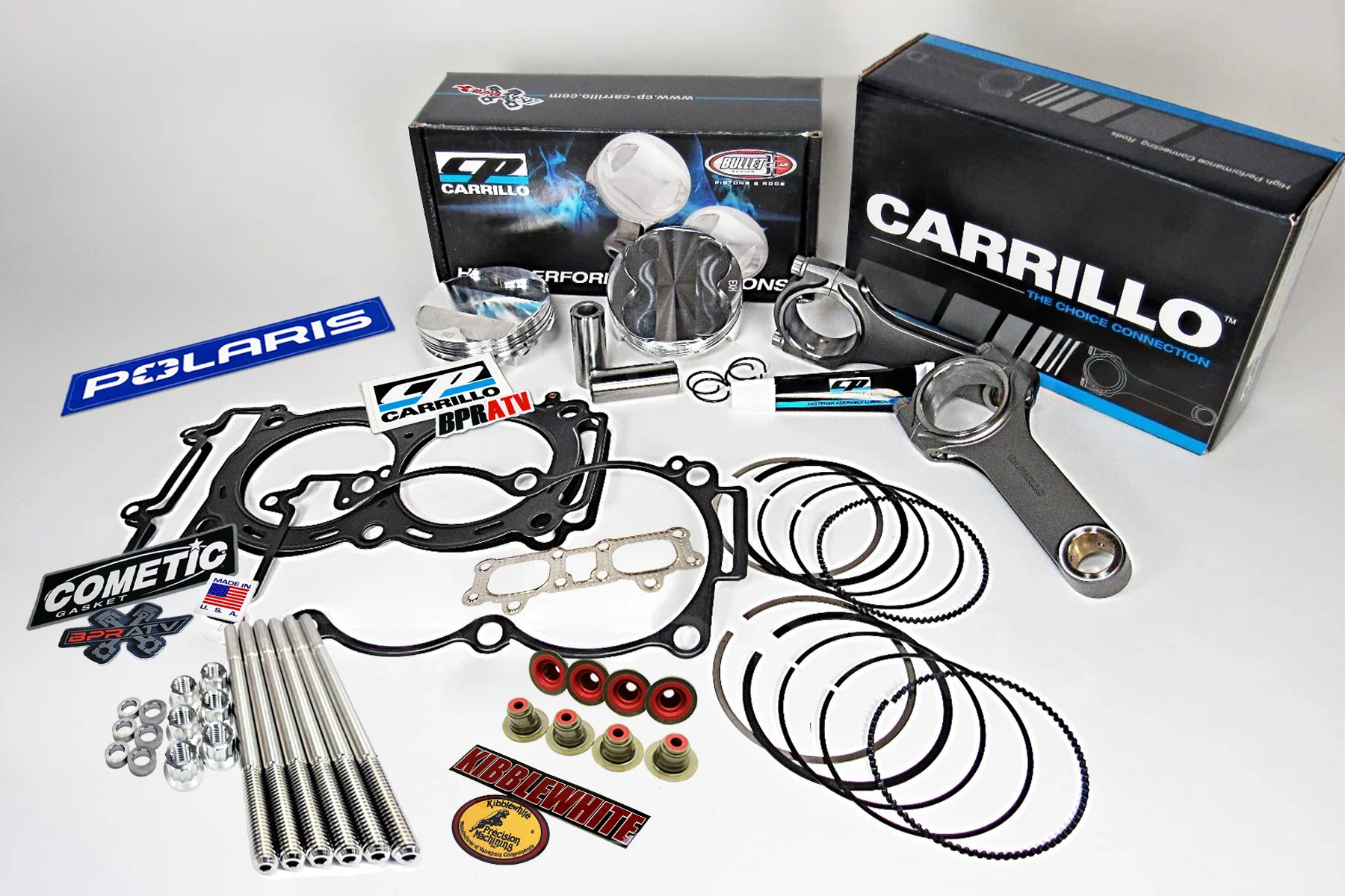Polaris RZR 1000 Engine Kit 93mm 10.5 CP Piston Cylinder Rods Cometic Gasket Set - Image 11