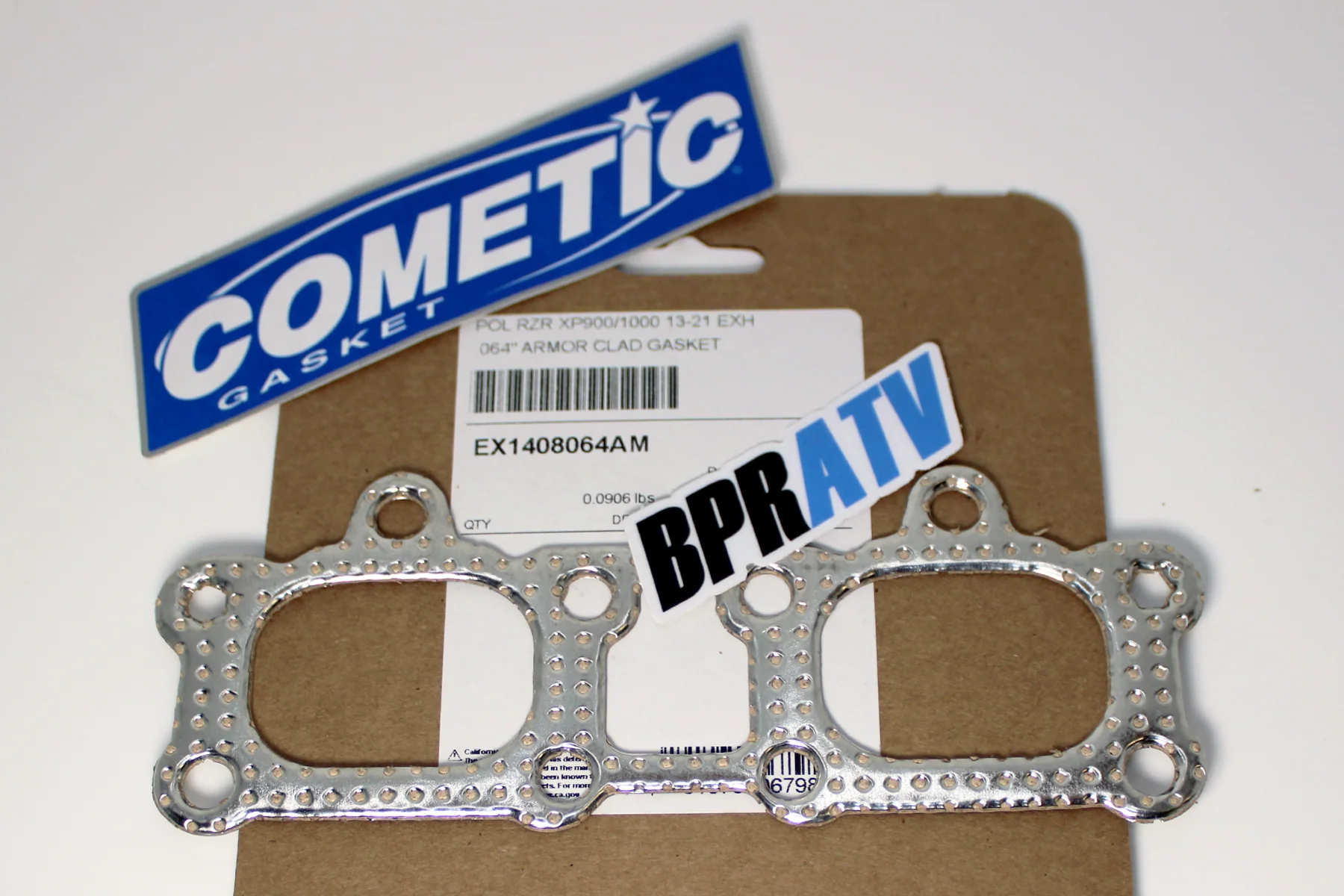 BPRATV Premium Titanium Exhaust Manifold Bolts Cometic Gasket Polaris RZR XP1000 - Image 16