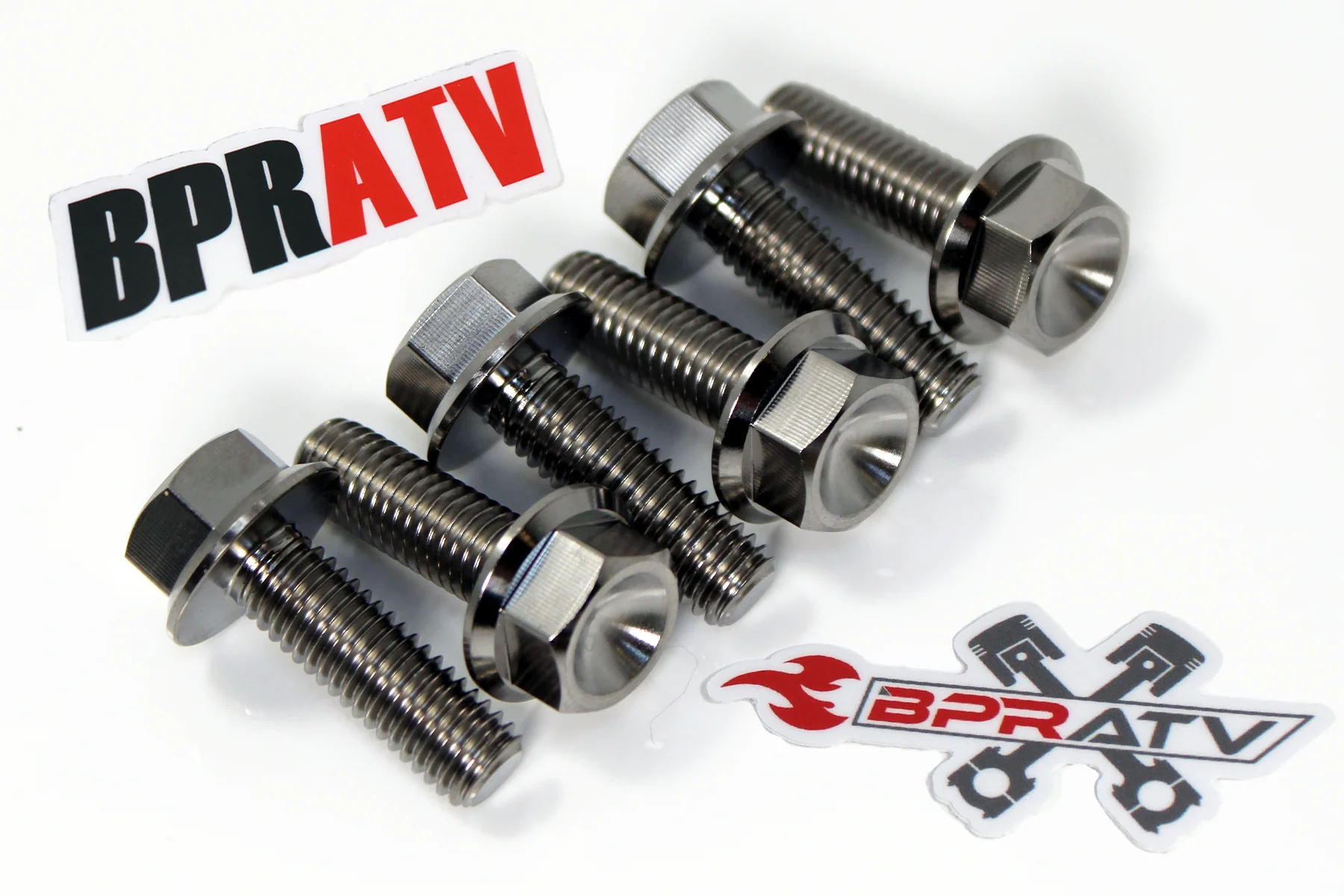 BPRATV Premium Titanium Exhaust Manifold Bolts Cometic Gasket Polaris RZR XP1000 - Image 7