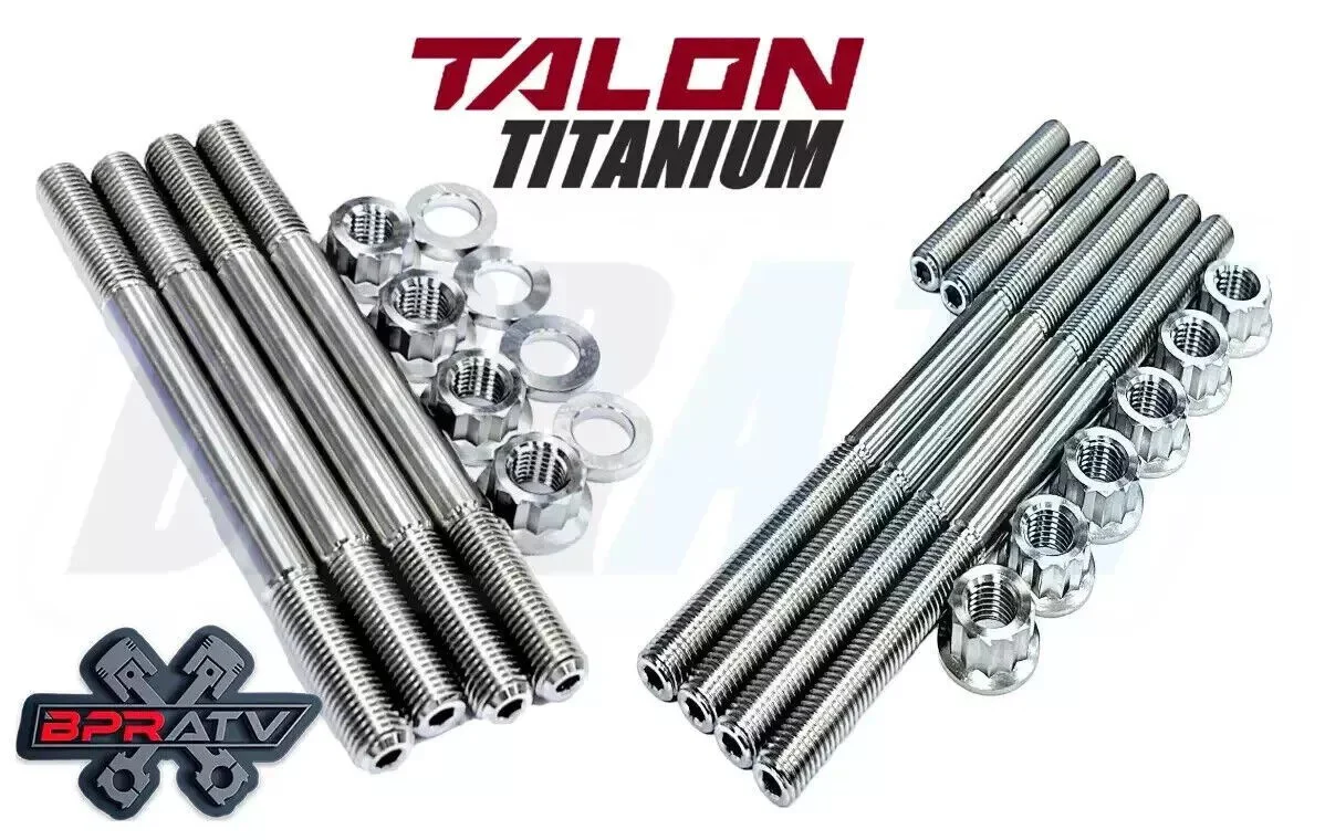 BPRATV Titanium Head & Cylinder Stud Kit Yamaha Raptor 700 Rhino Grizzly Kodiak - Image 21