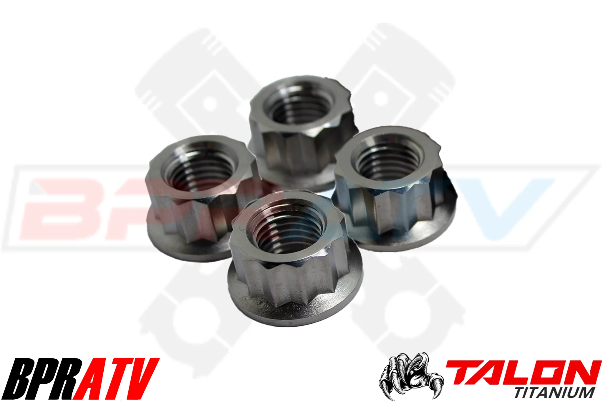 BPRATV Titanium Honda TRX250R TRX ATC 250R Cylinder Head Acorn Cap Nuts Kit Set - Image 18