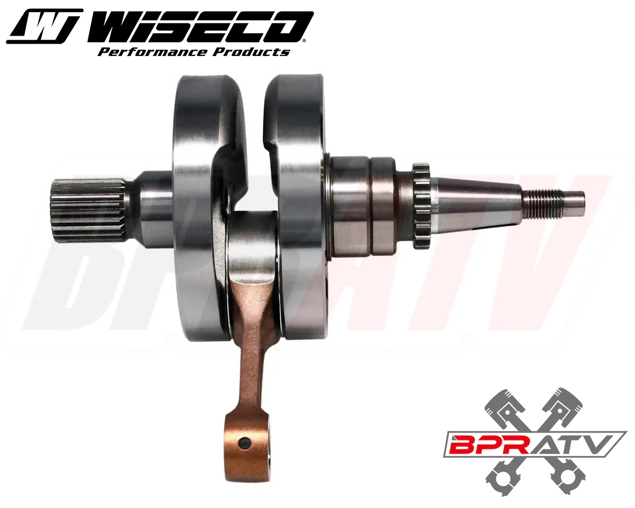 Complete Wiseco YFZ450 Engine Rebuild Kit Piston Crankshaft Gaskets Chain '04-13 - Image 9