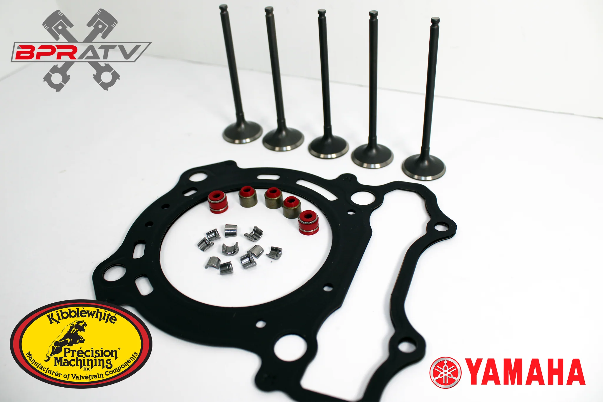 01-13 WR250F WR 250F Intake Exhaust Valves Kit Gasket KIBBLEWHITE Seals Keepers! - Image 4