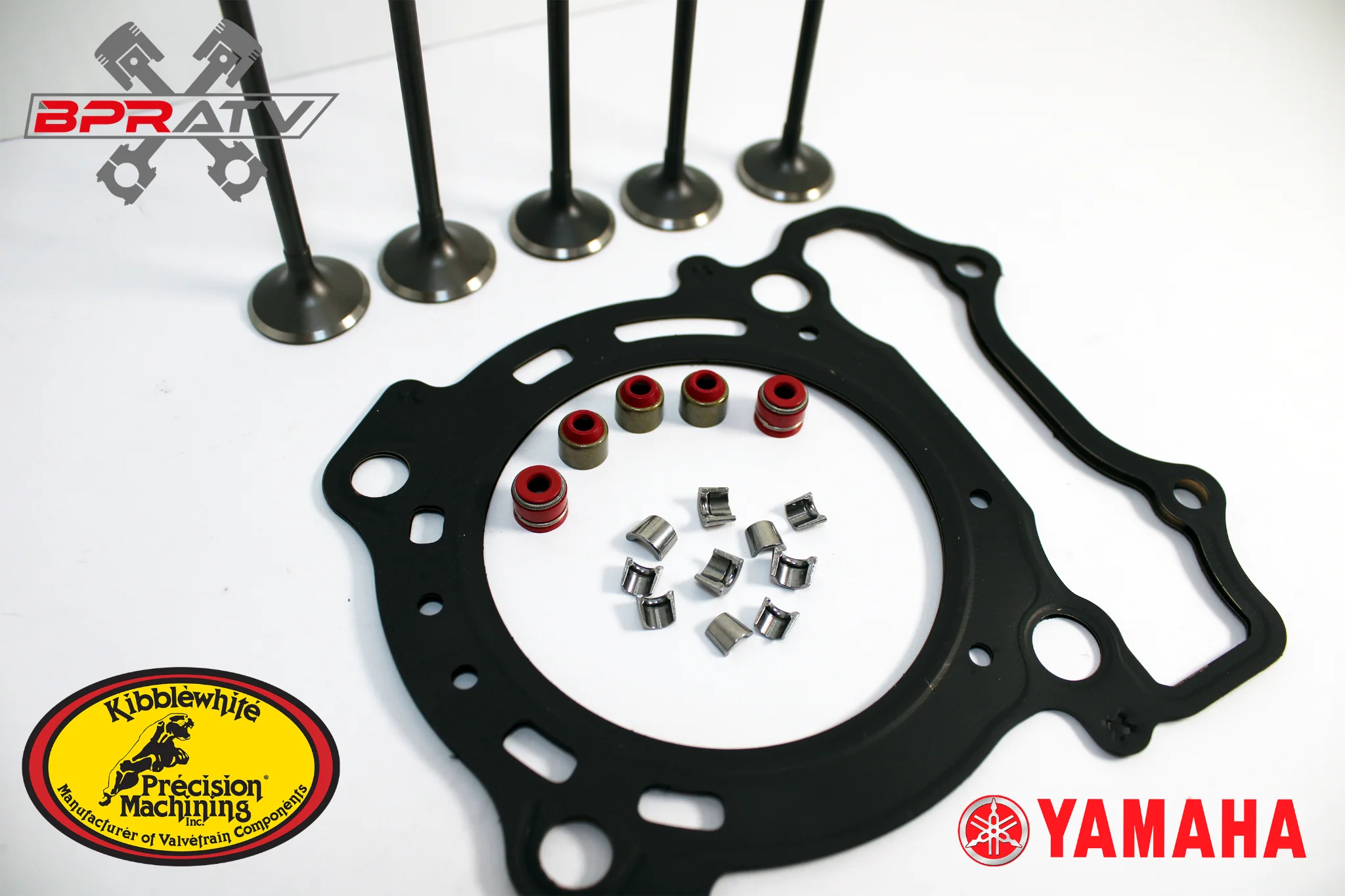 01-13 WR250F WR 250F Intake Exhaust Valves Kit Gasket KIBBLEWHITE Seals Keepers! - Image 5