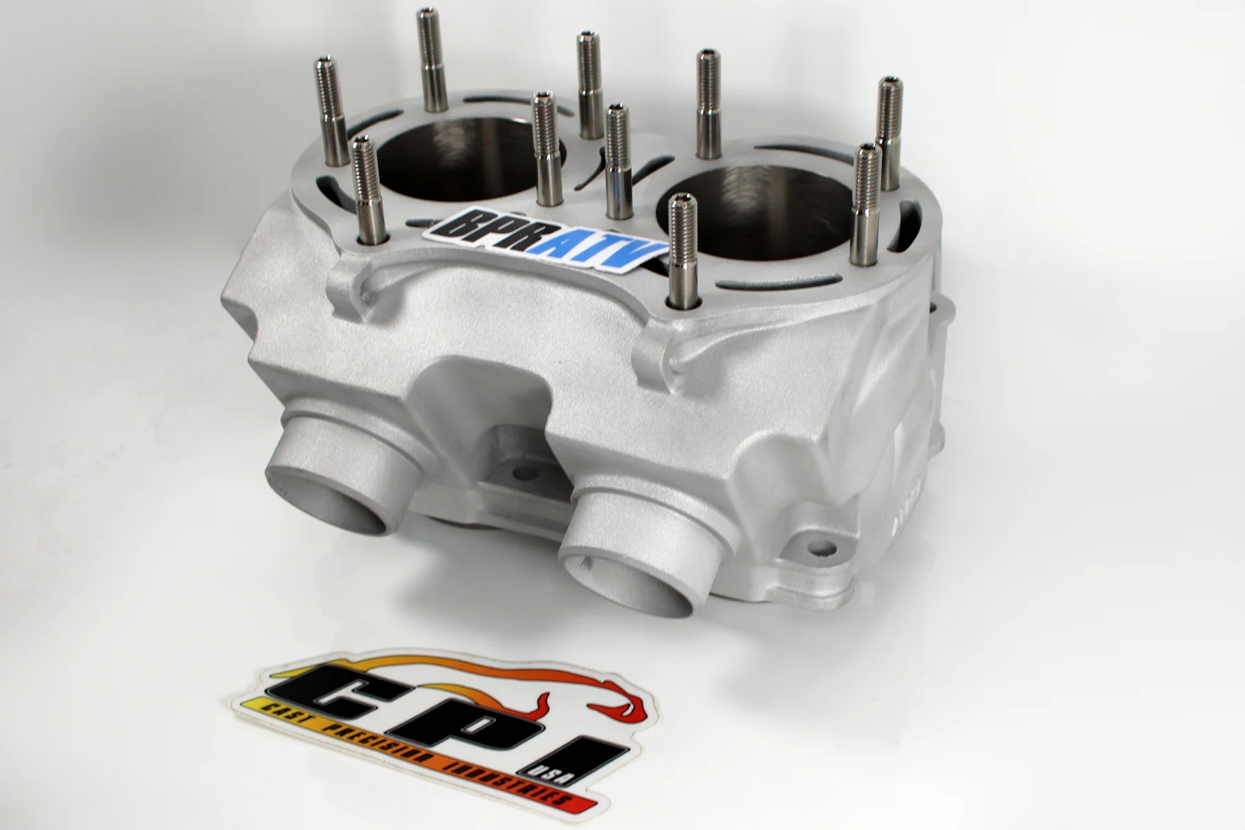 BPRATV Yamaha Banshee CPI CUB 64mm Pistons Stock Bore Cylinder Top End Rebuild - Image 3