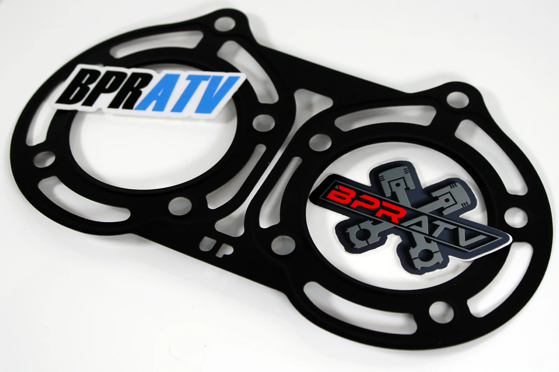 BPRATV Yamaha Banshee YFZ 350 Cylinder Pistons Steel Head Gasket Set Kit 64-66mm - Image 16