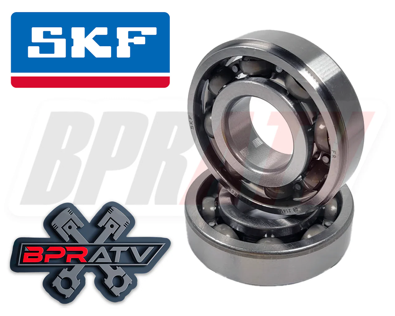 BPRATV Yamaha Blaster YFS 200 SKF Main Crankshaft Bearings + Crank Seals Kit Set - Image 8