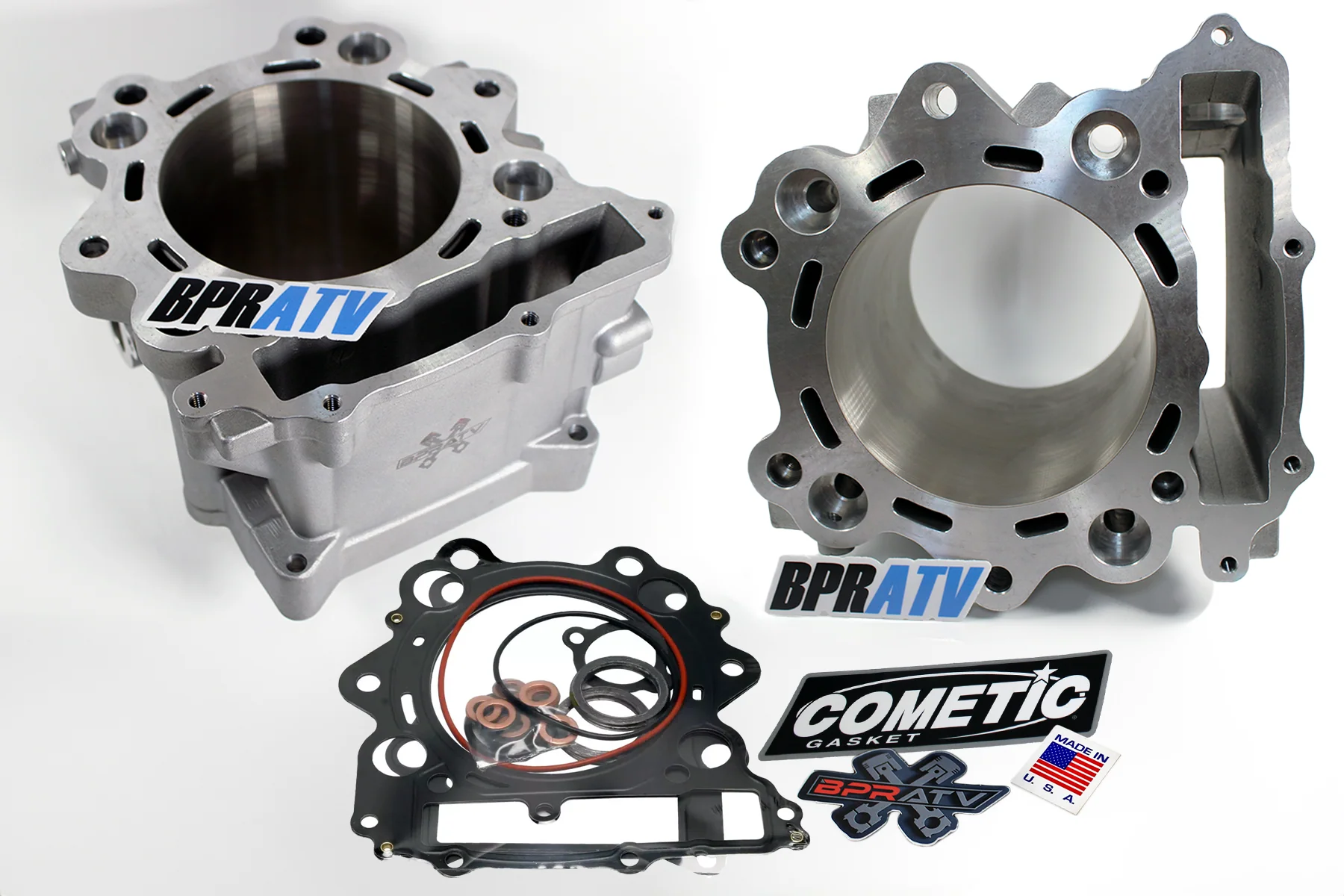 BPRATV Yamaha Raptor 660 102㎜ Big Bore Nikasil Plated Cylinder & Cometic Gaskets