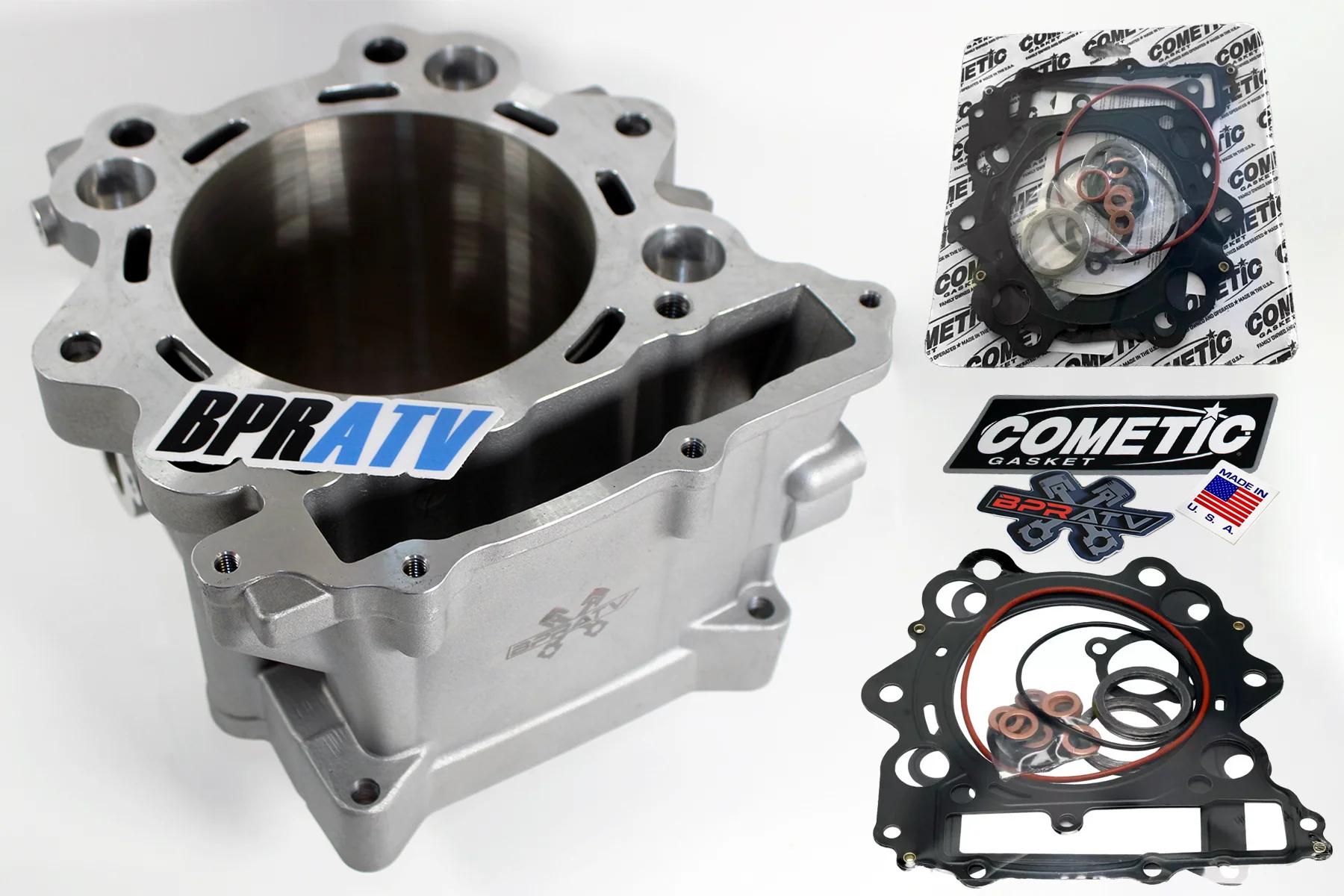 BPRATV Yamaha Rhino 660 102㎜ Big Bore Nikasil Plated Cylinder Cometic Gasket Kit - Image 3