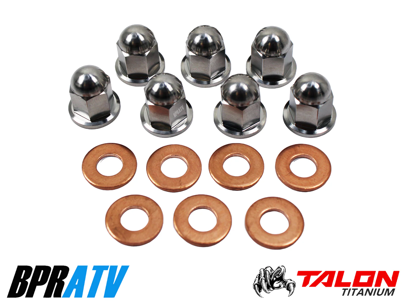BPRATV Yamaha YZ125 YZ 125 2-Stroke Top End Engine Cylinder Head Ti Nuts Kit Set - Image 8