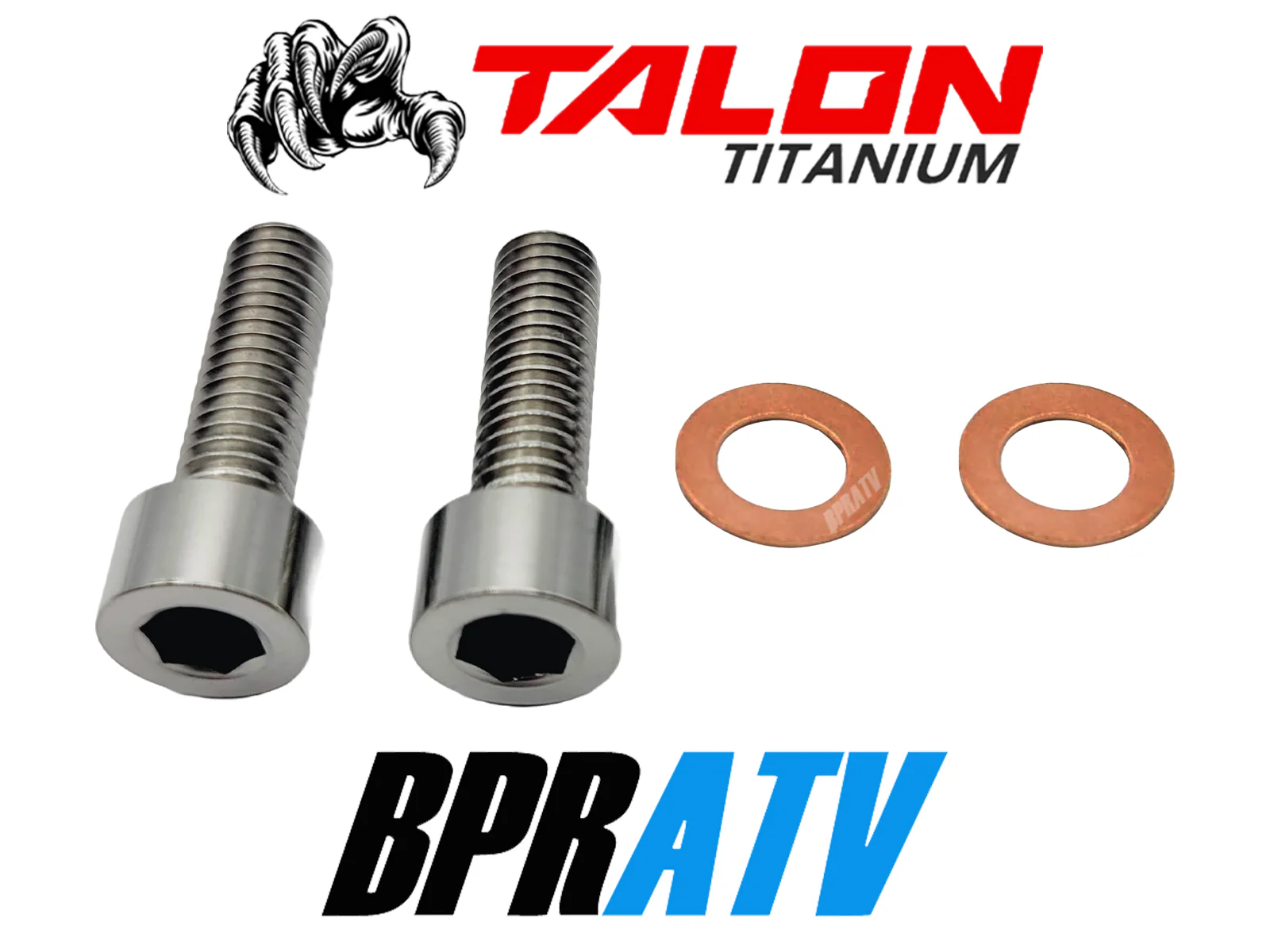BPRATV Yamaha YZ250 YZ 250 2-Stroke Top End Engine Cylinder Head Ti Nuts Kit Set - Image 10