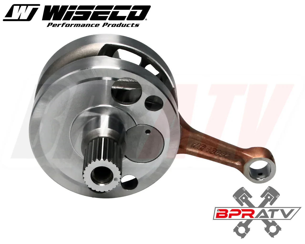 New Yamaha YFZ450 95mm Wiseco Crank CP Piston BPRATV Cylinder Engine Rebuild Kit - Image 8