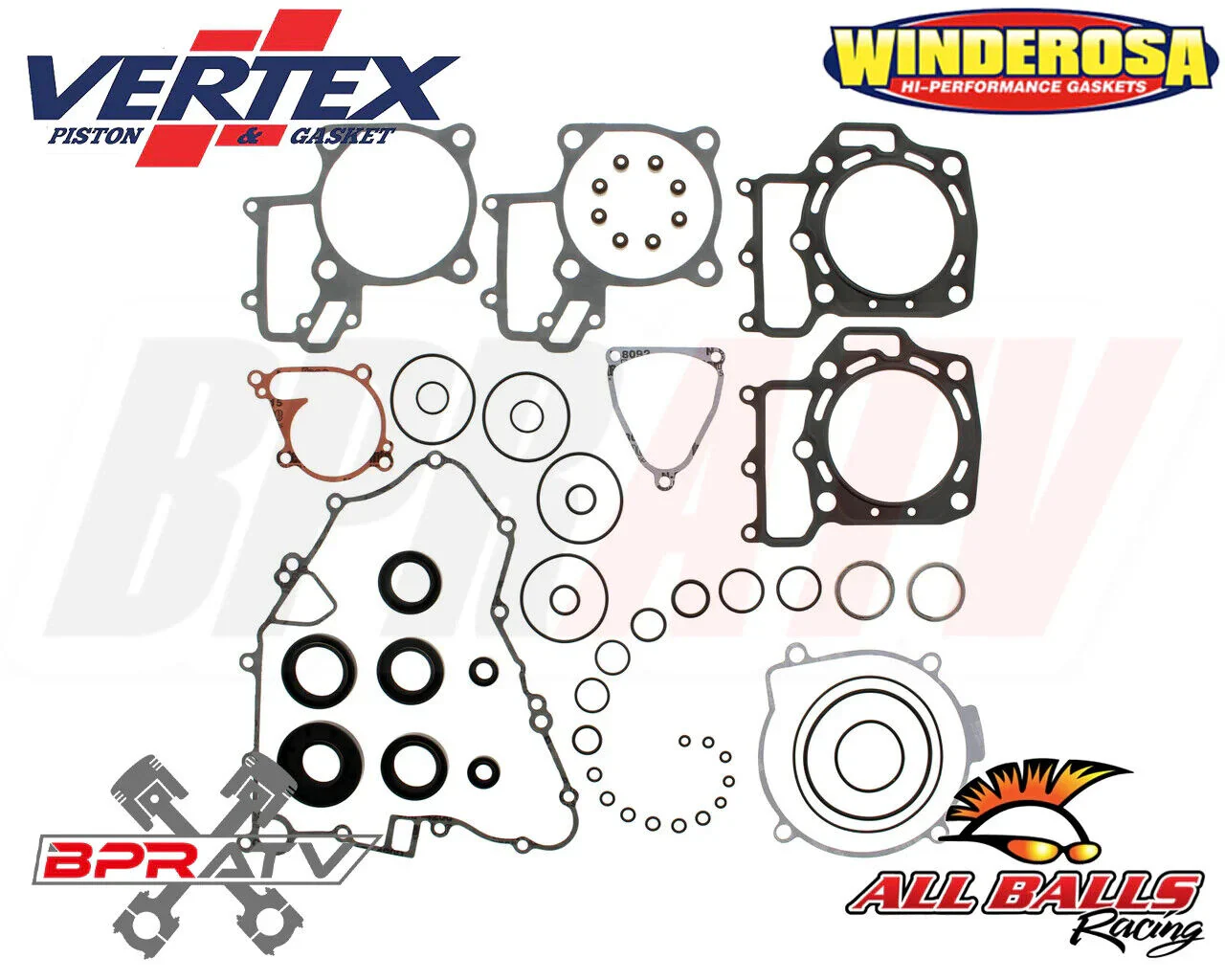 12-20 Brute Force 750 Bottom End Hotrods Crank Rods Rebuild NGK Plugs Cam Chains - Image 10