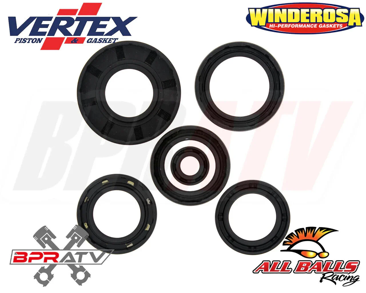 12-20 Brute Force 750 Bottom End Hotrods Crank Rods Rebuild NGK Plugs Cam Chains - Image 11