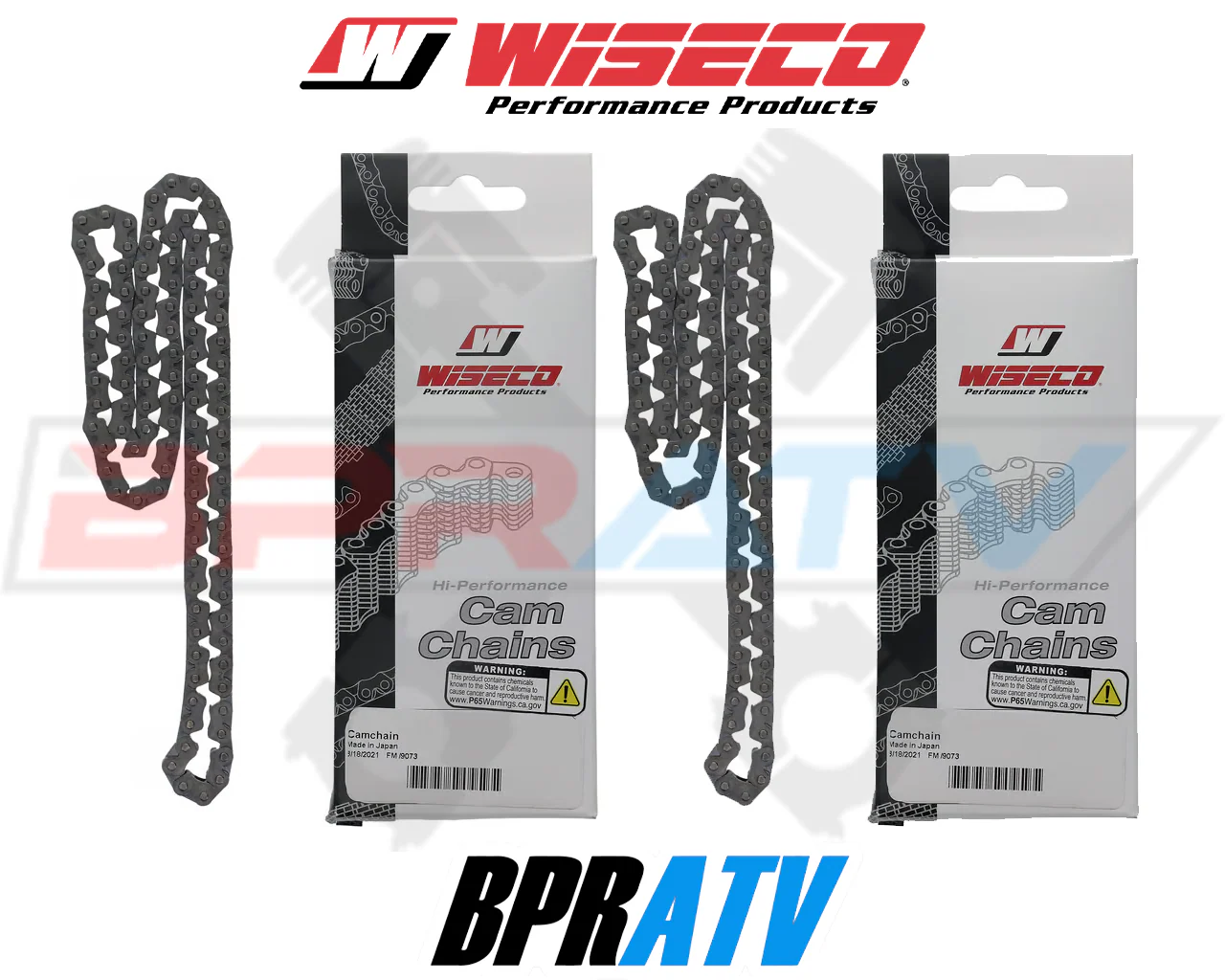 Brute Force KVF 650 750 Teryx OEM Replacement Cam Timing Chains Chain ALL THREE - Image 20