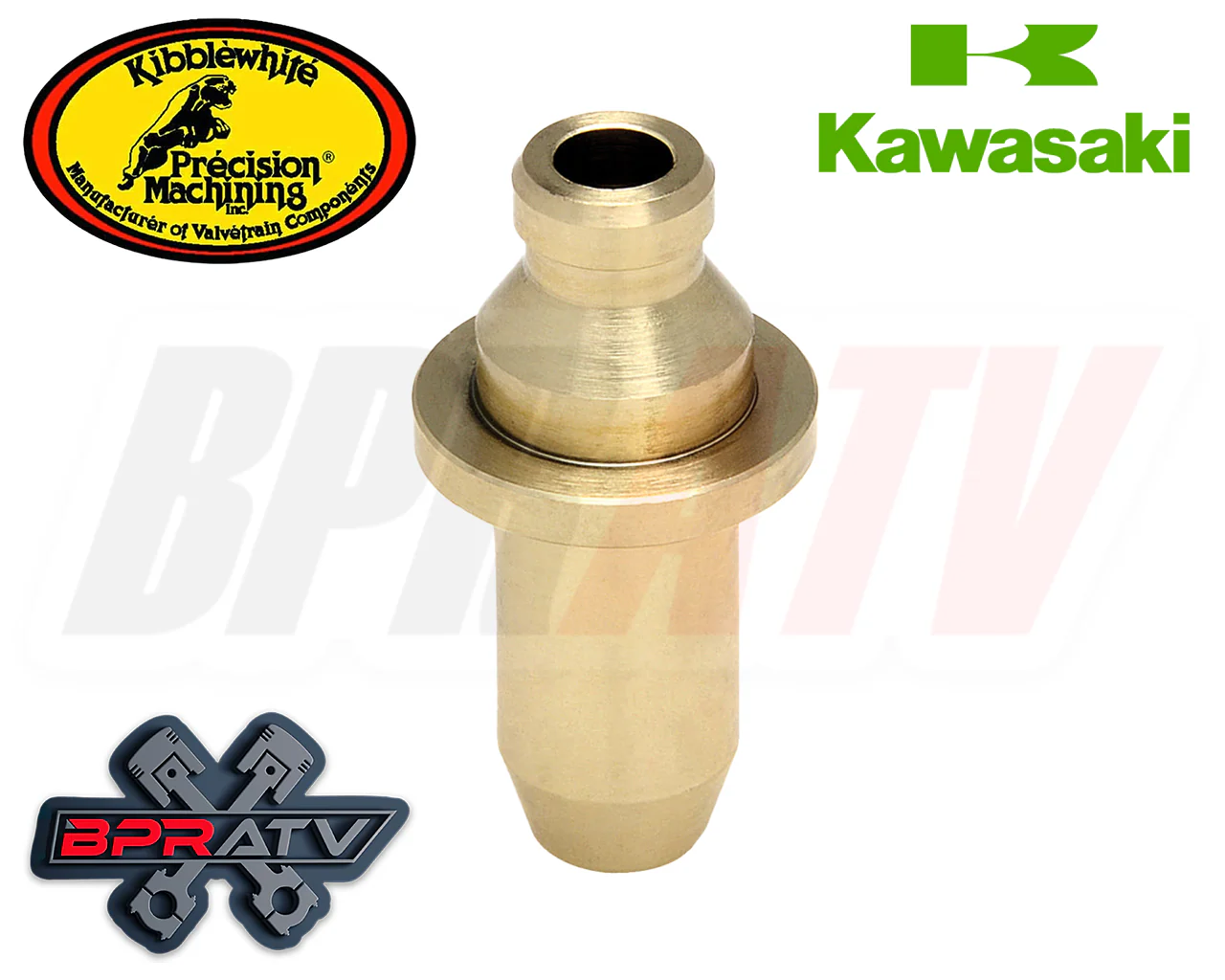 Brute Force Teryx 650 750 Kibblewhite Head Intake Exhaust Valve Guide Set of 8 - Image 6