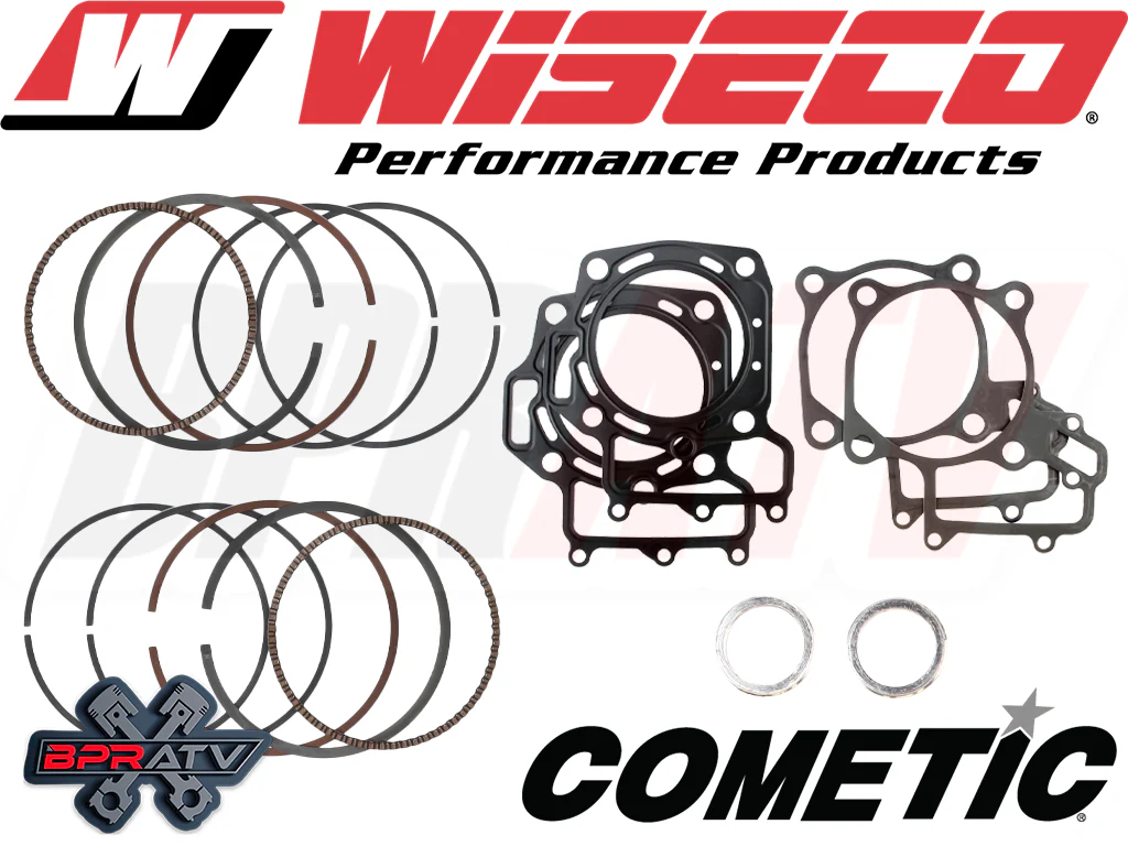 Brute Force Teryx 750 85mm Cylinders & Wiseco Pistons Engine Top End Rebuild Kit - Image 16