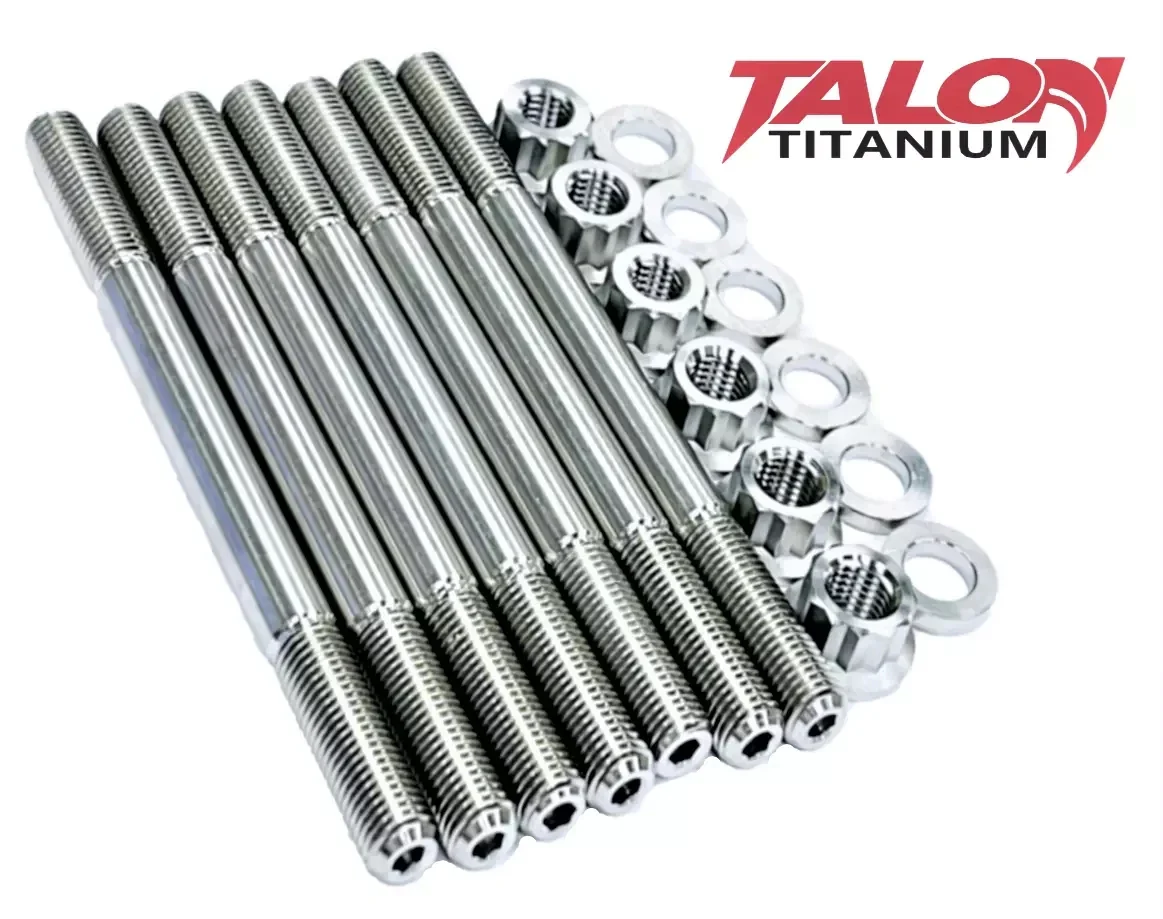 Kawasaki Teryx 750 KVF750 Aftermarket Strongest Titanium Cylinder Head Studs Kit - Image 3