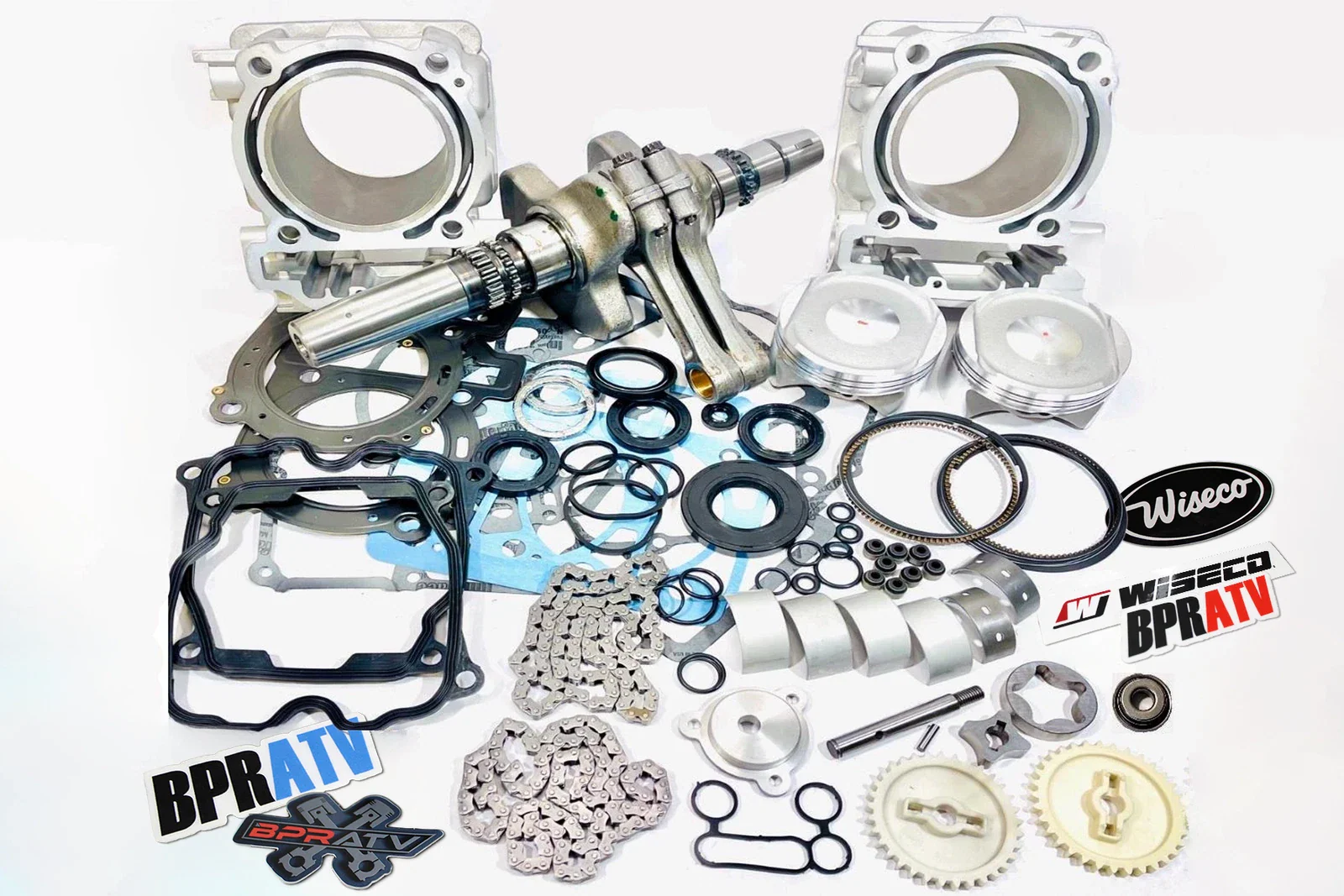 Can-Am 1000 Commander Maverick Outlander Renegade Stock Motor Engine Rebuild Kit - Image 2