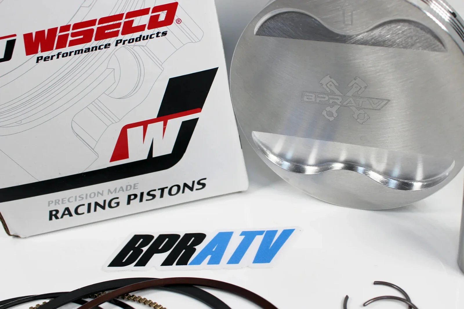 Can-Am 1000cc Wiseco Forged Pistons 91mm 11.5 Maverick Outlander Renegade BPRATV - Image 5