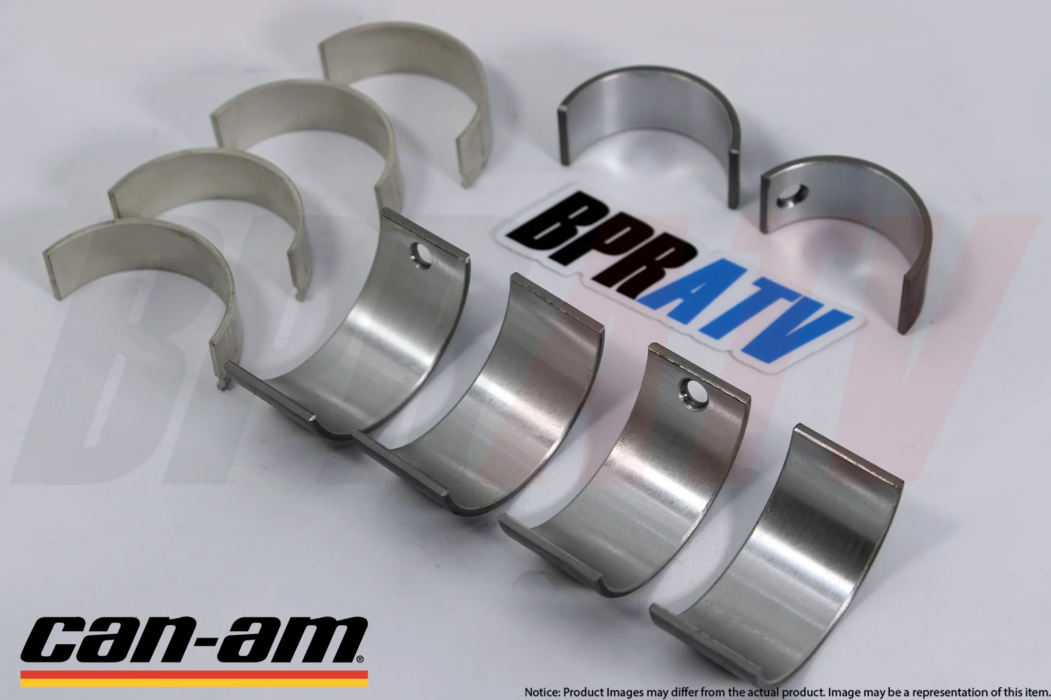 Can-Am 650 800 1000 Outlander Commander Plain Bearings Balancer Rod Bearings Set - Image 2