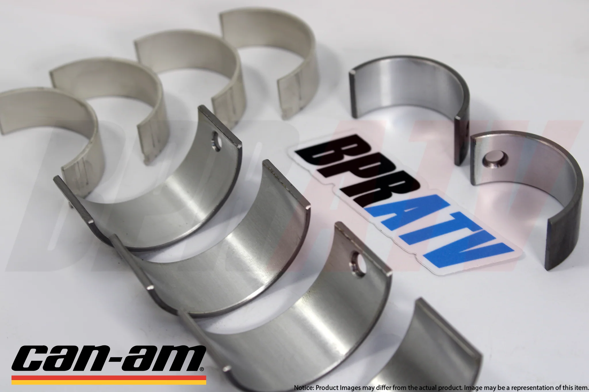 Can-Am 650 800 1000 Outlander Renegade Plain Bearings Balancer Rod Bearings Set - Image 3