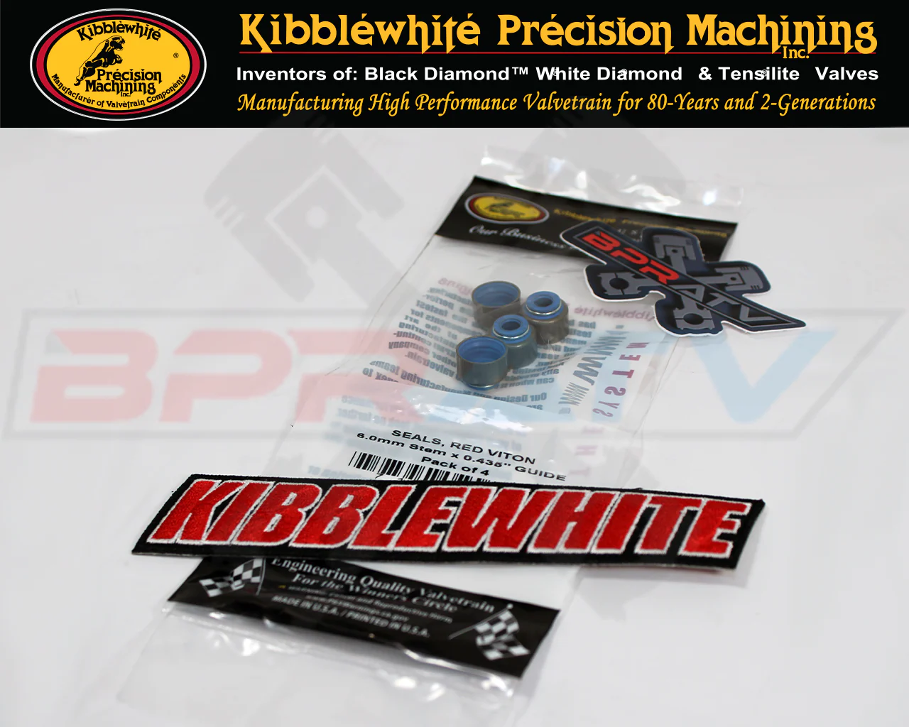 Can Am BRP DS450 DS 450 Kibblewhite RED Viton Valve Stem Guide Seals Seal 4 Four - Image 5