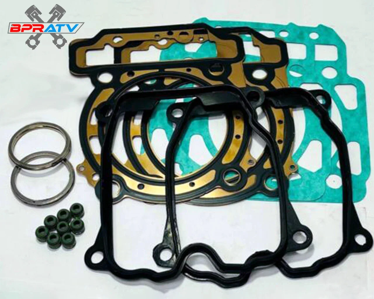 Can Am Commander 1000 Wiseco Pistons Stock Bore 91mm Piston Top End Rebuild Kit - Image 17