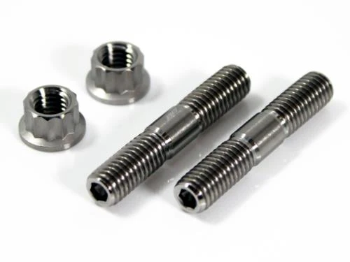 Can-Am Commander 800 1000 Exhaust Repair Kit BPRATV Titanium Studs Nuts & Gasket - Image 13