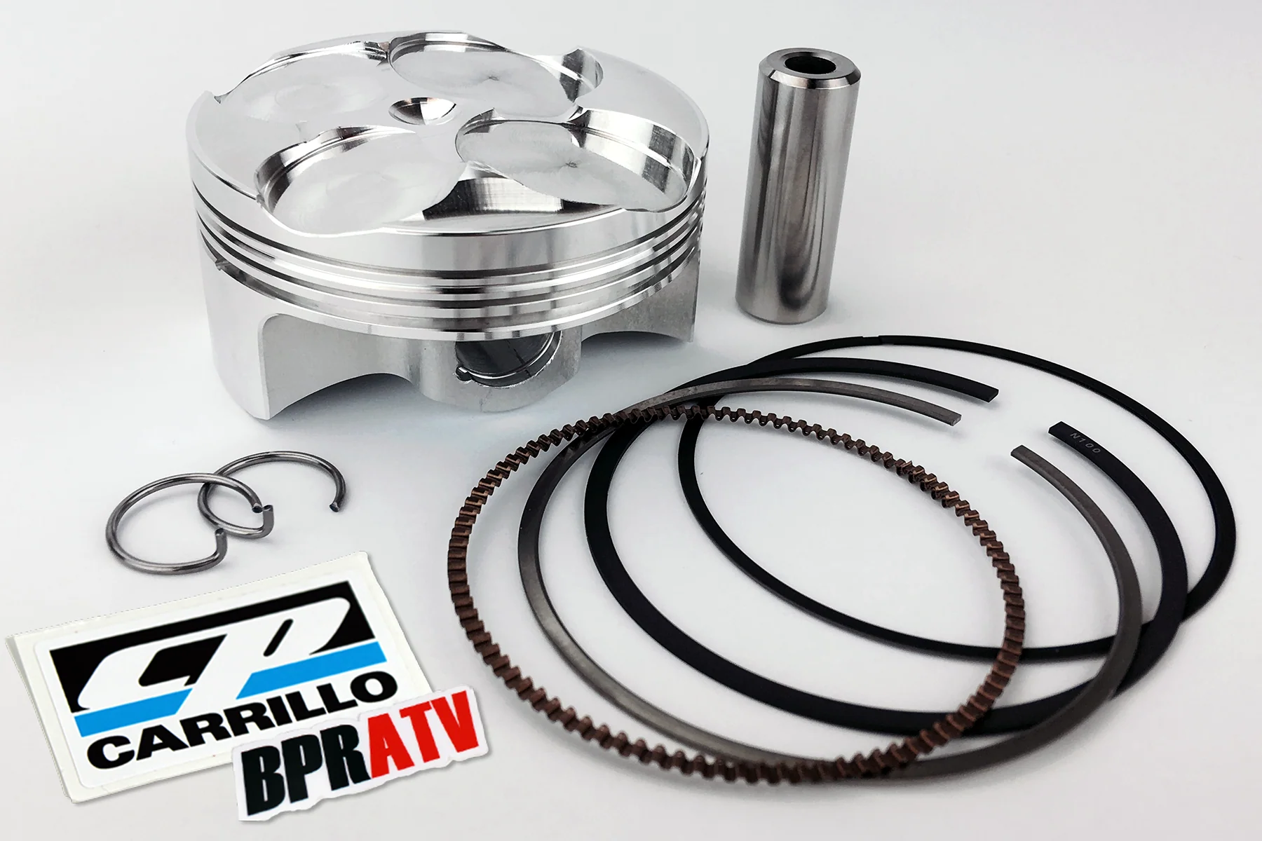 Can-Am DS450 DS 450 97mm CP Carrillo Piston 13:1 Cometic MLS Top Gaskets USA NEW - Image 3