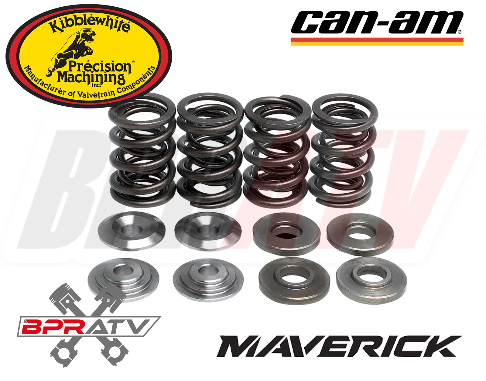 Can Am Maverick 1000 Turbo Kibblewhite Race Titanium Valves Springs Spring Kit - Image 3