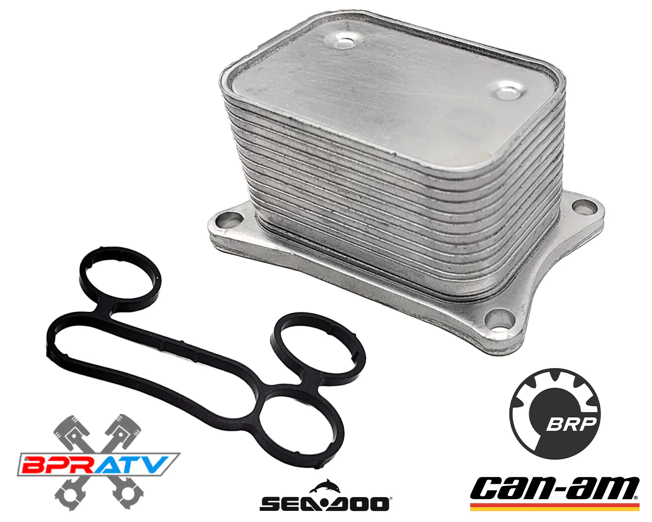 Can Am Outlander 570 650 800s Oil Cooler Radiator Seal Gasket Lubrication System - Image 3