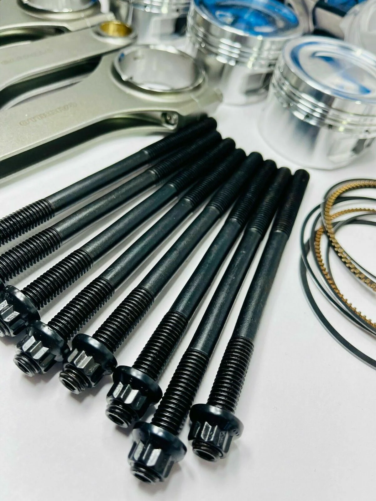Can Am Maverick X-3 Turbo CP Carrillo Rods Pistons Complete Engine Rebuild Kit - Image 10