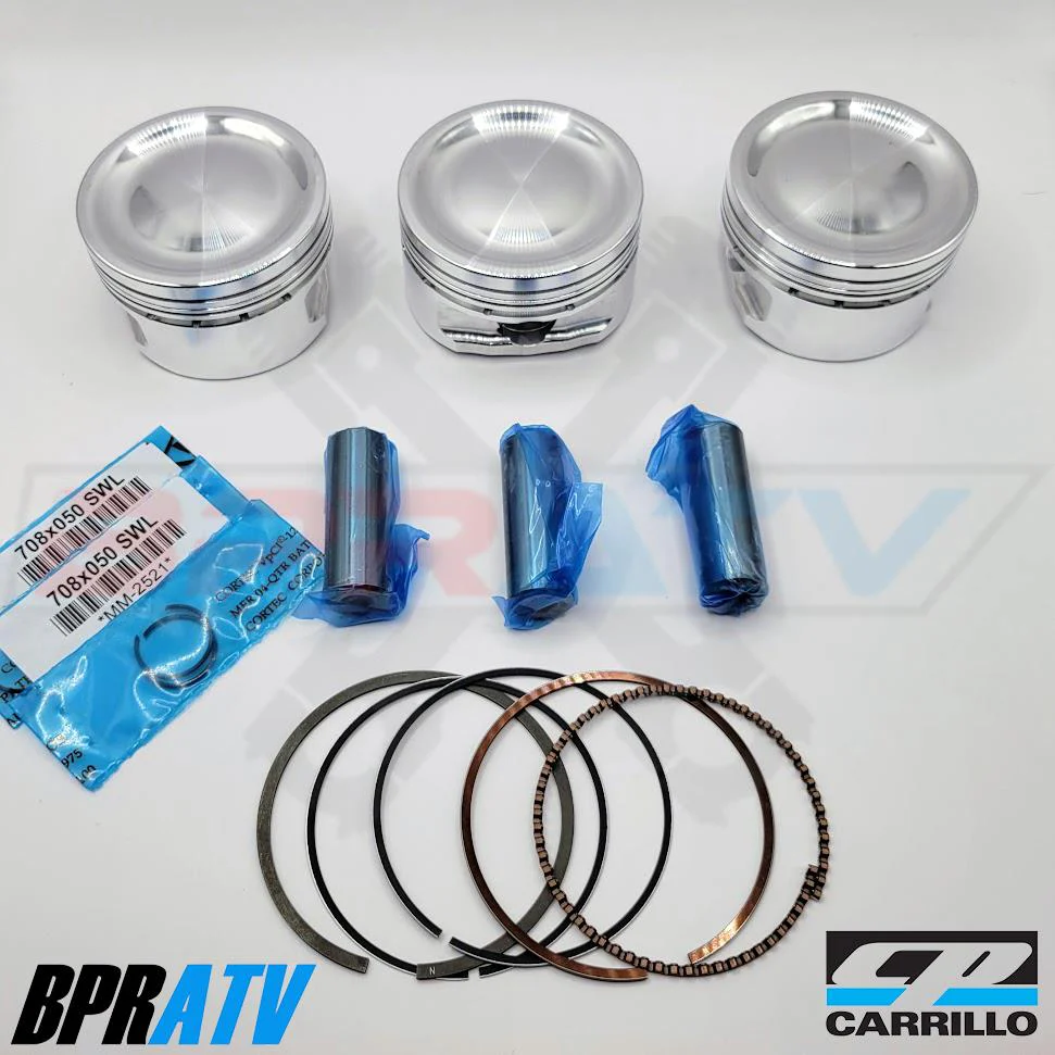 Can Am Maverick X-3 Turbo CP Carrillo Rods Pistons Complete Engine Rebuild Kit - Image 15