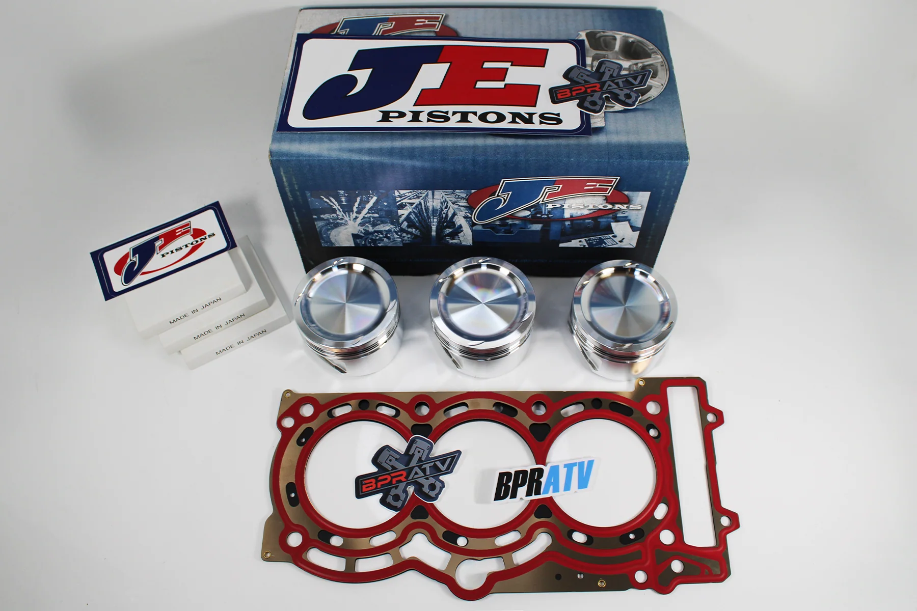 Can-Am Maverick X-3 X3 Turbo JE Piston Kit 9.5:1 MLS Head Gasket OEM Replacement - Image 20
