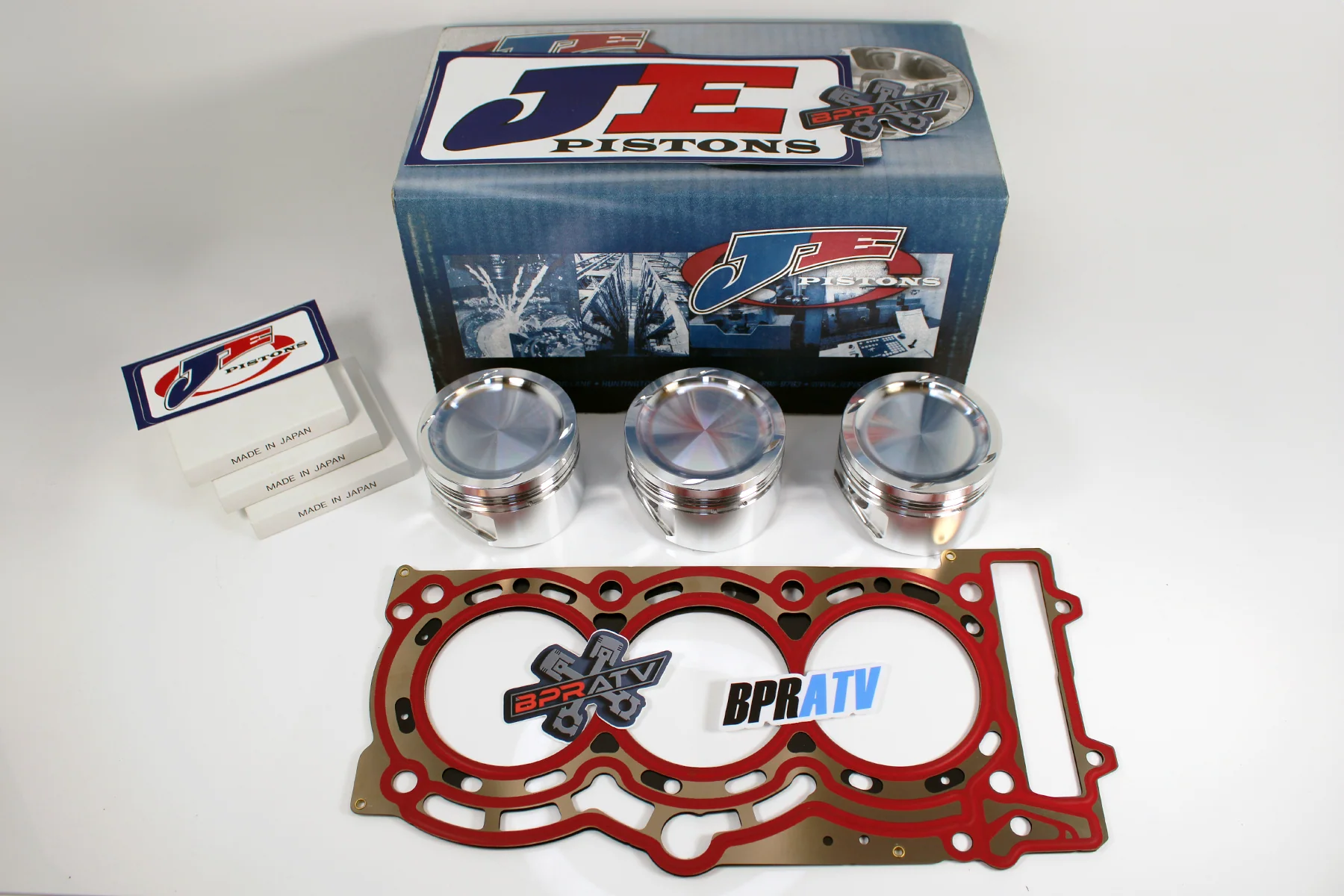 Can-Am Maverick X-3 X3 Turbo JE Piston Kit 9.5:1 MLS Head Gasket OEM Replacement - Image 5