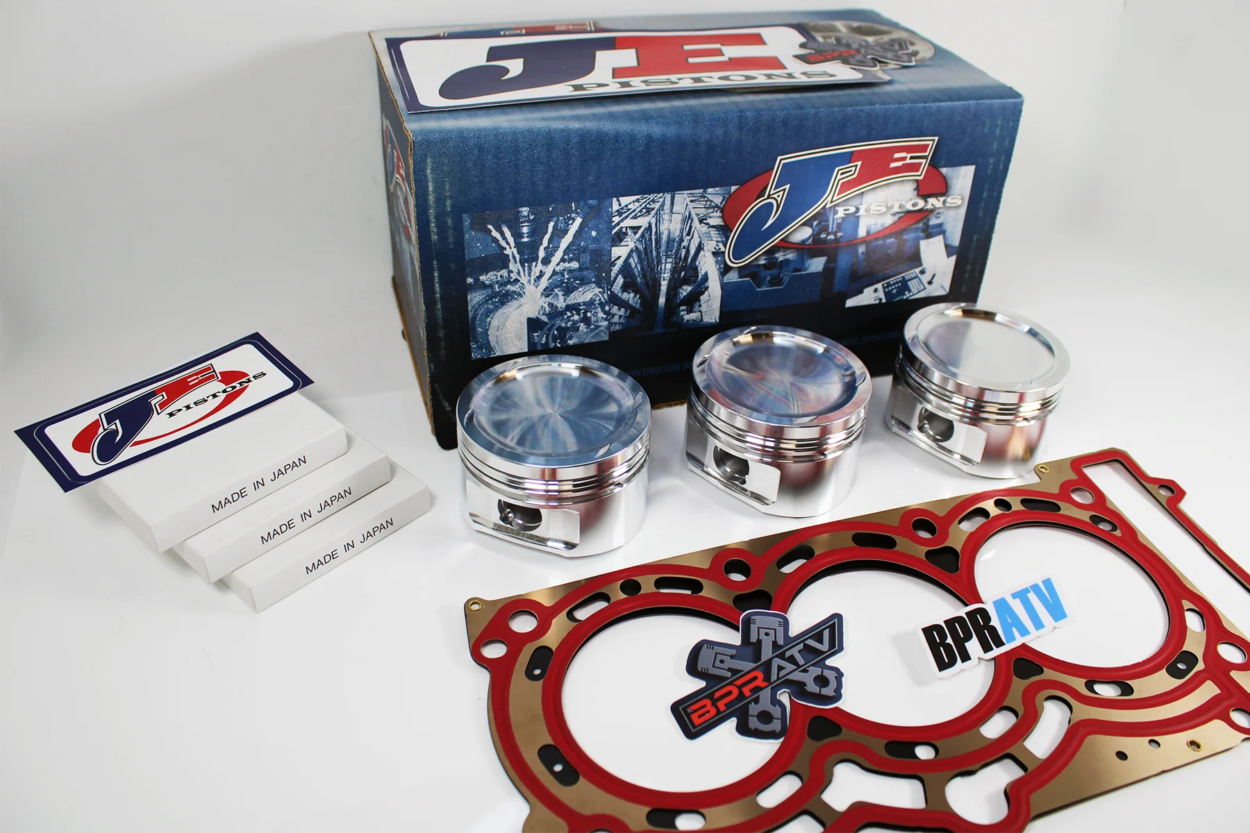 Can-Am Maverick X-3 X3 Turbo JE Piston Kit 9.5:1 MLS Head Gasket OEM Replacement - Image 7