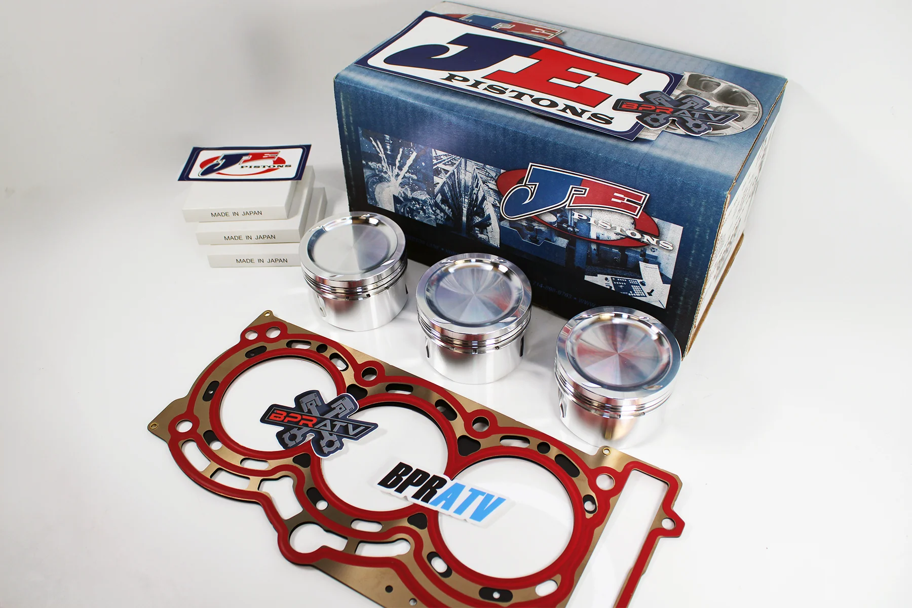 Can-Am Maverick X-3 X3 Turbo JE Piston Kit 9.5:1 MLS Head Gasket OEM Replacement - Image 9