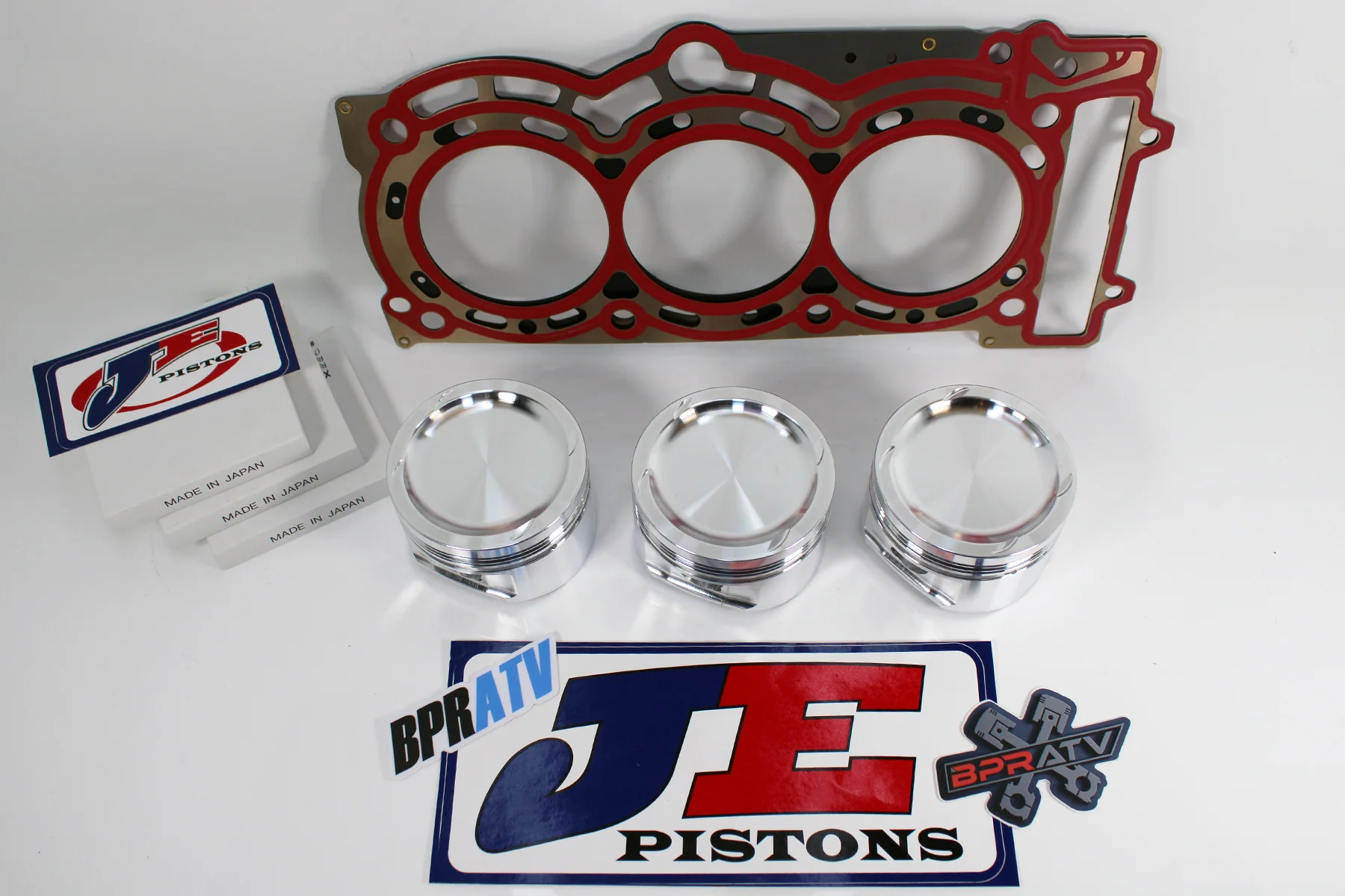 Can-Am Maverick X3 Turbo 17-25 JE Piston Set 9.5:1 MLS Head Gasket Forged In USA - Image 16