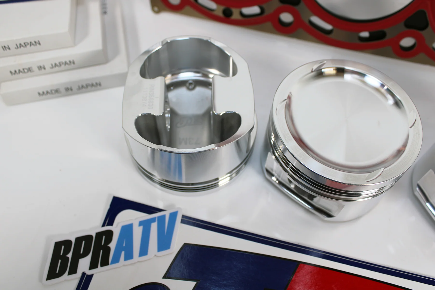 Can-Am Maverick X3 Turbo 17-25 JE Piston Set 9.5:1 MLS Head Gasket Forged In USA - Image 19