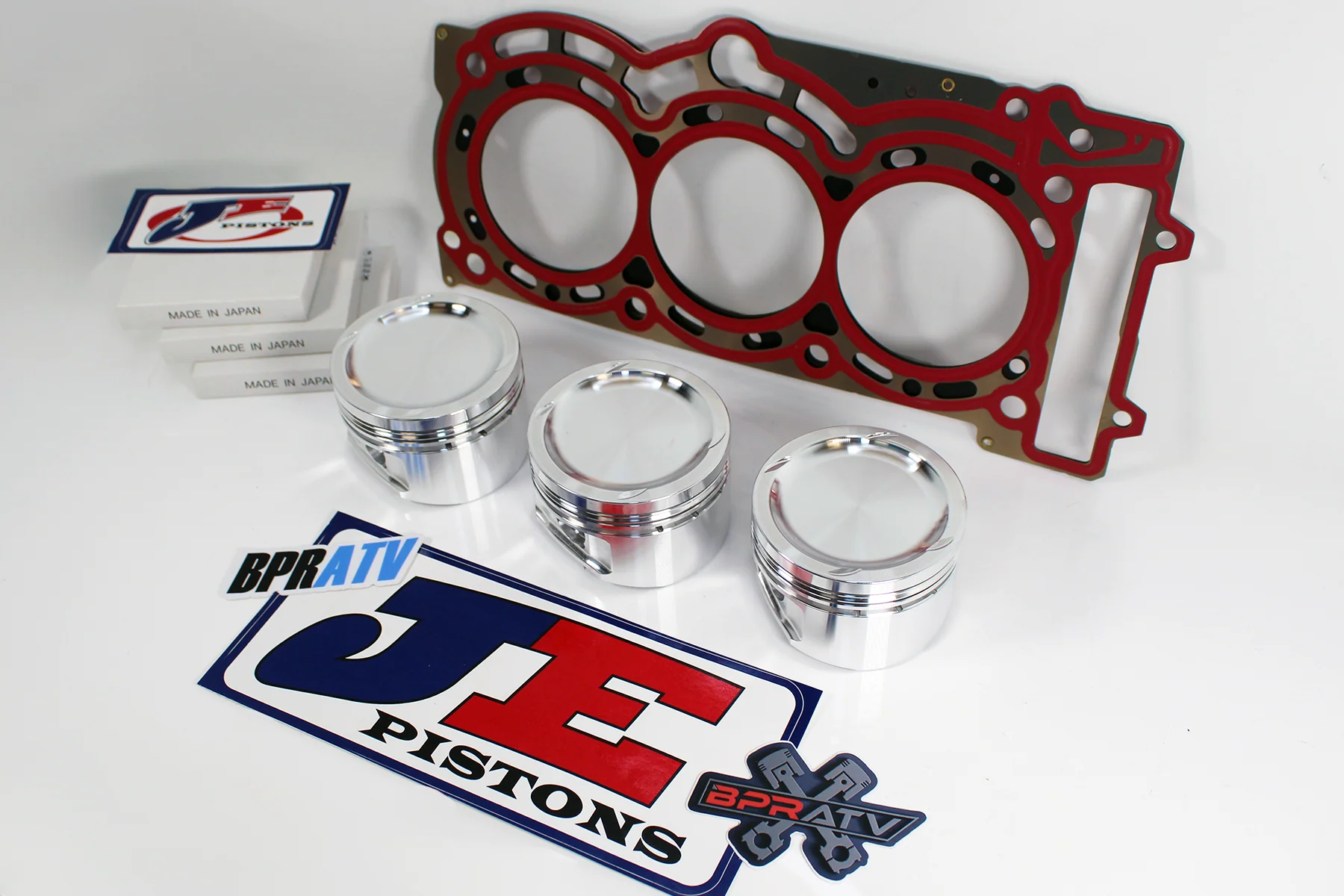Can-Am Maverick X3 X-3 Turbo 2017-2025 JE Piston Set 9.5:1 MLS Gasket Forged USA - Image 15