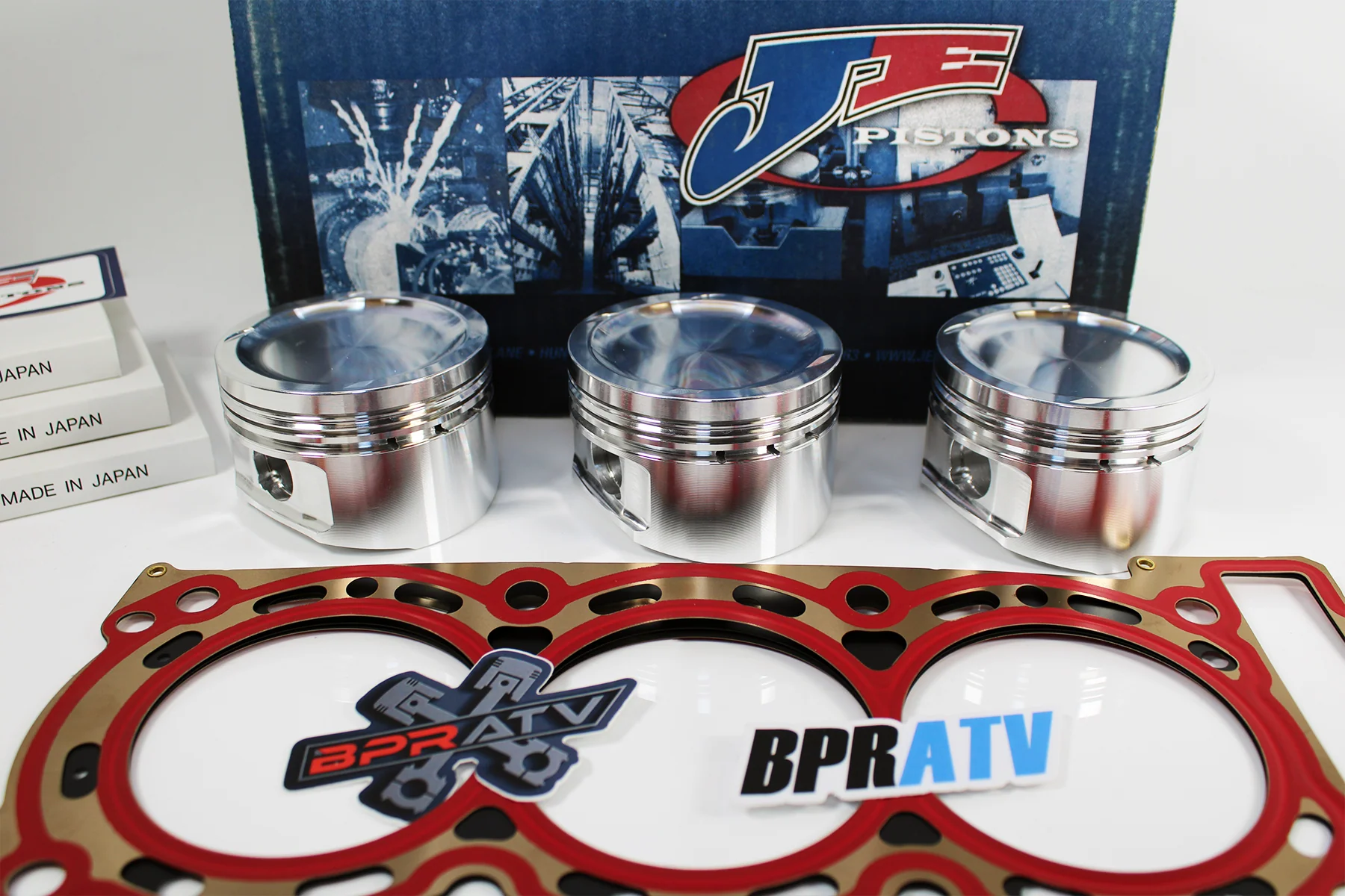 Can-Am Maverick X3 X-3 Turbo 2017-2025 JE Piston Set 9.5:1 MLS Gasket Forged USA - Image 9