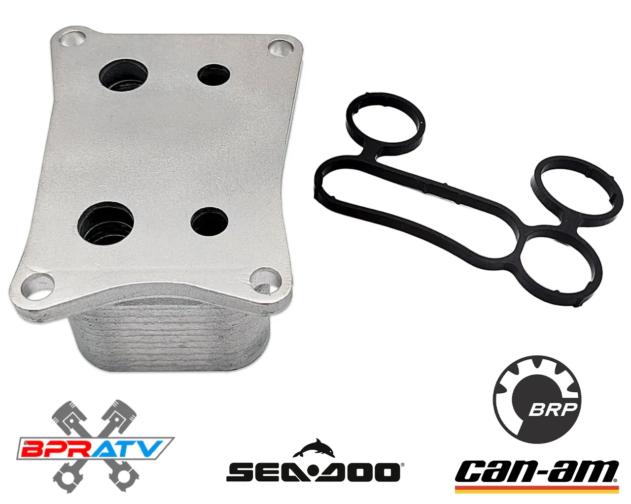 Can-Am Maverick 800 1000 Oil Cooler Radiator Seasl Gasket Lubrication System BRP - Image 8