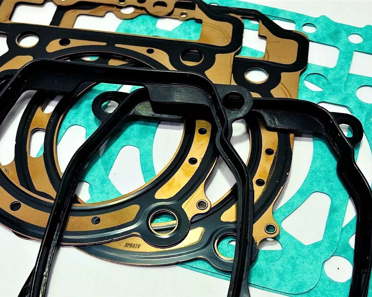 Can Am Outlander 850 Top End Gasket Kit Front & Rear Cylinder Head Gaskets Set - Image 5