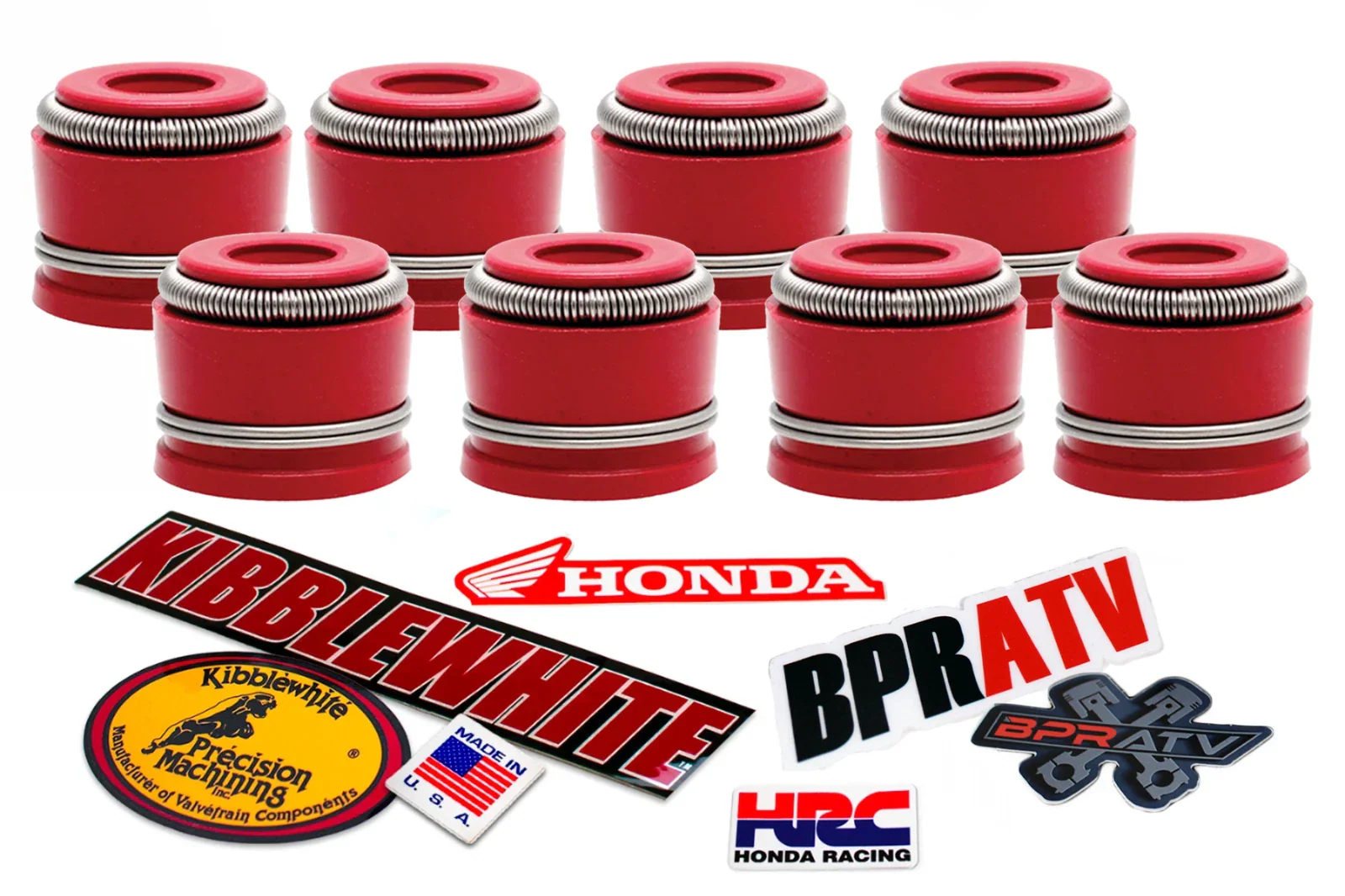 CBX 6 Cylinder Valve Stem Seals RED Viton OEM Replacement KPMI Set of 24 NEW USA - Image 5