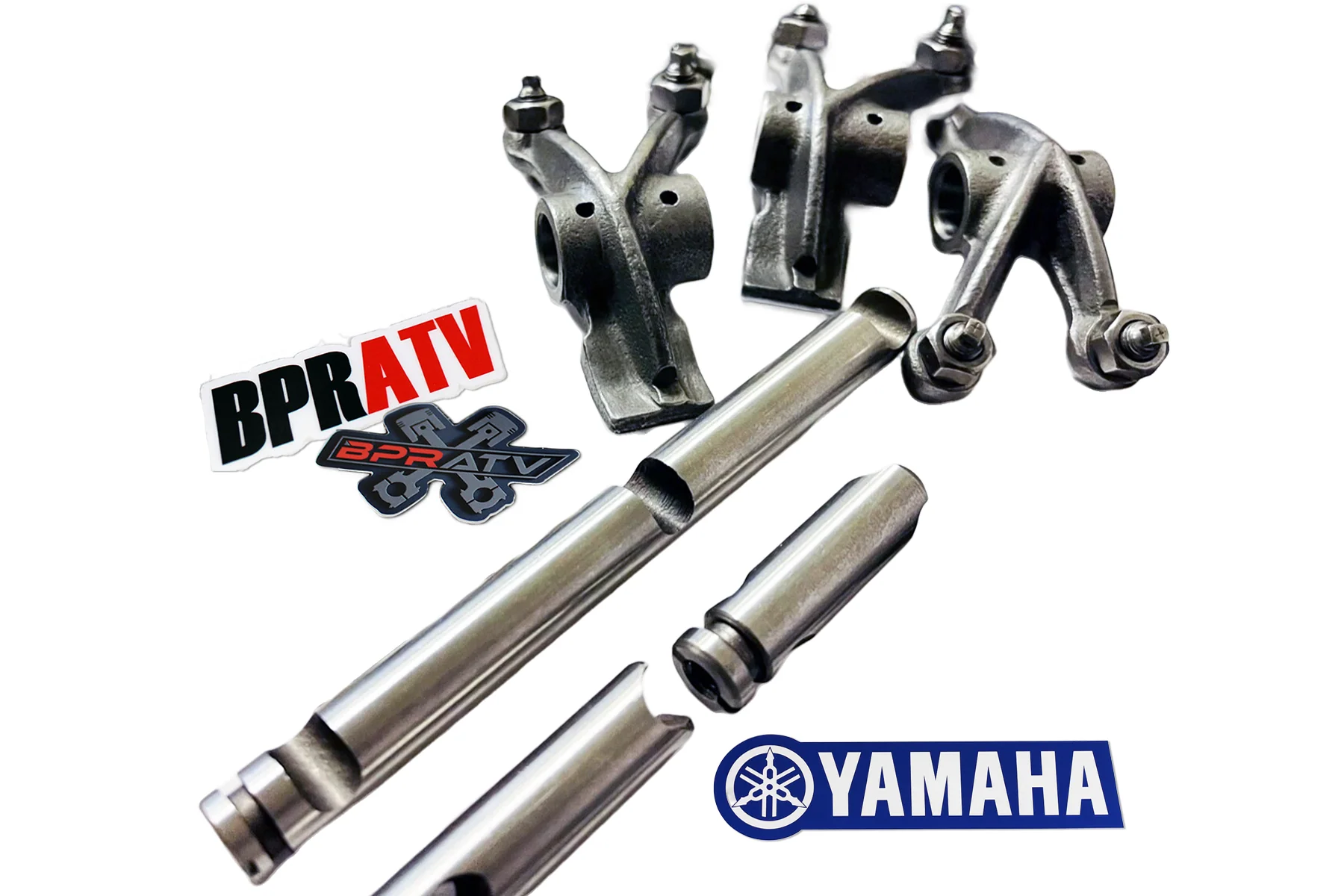 Rhino Grizzly Raptor 660 Valve Rocker Arms & Shafts Complete Kit Yamaha Upgrade! - Image 3