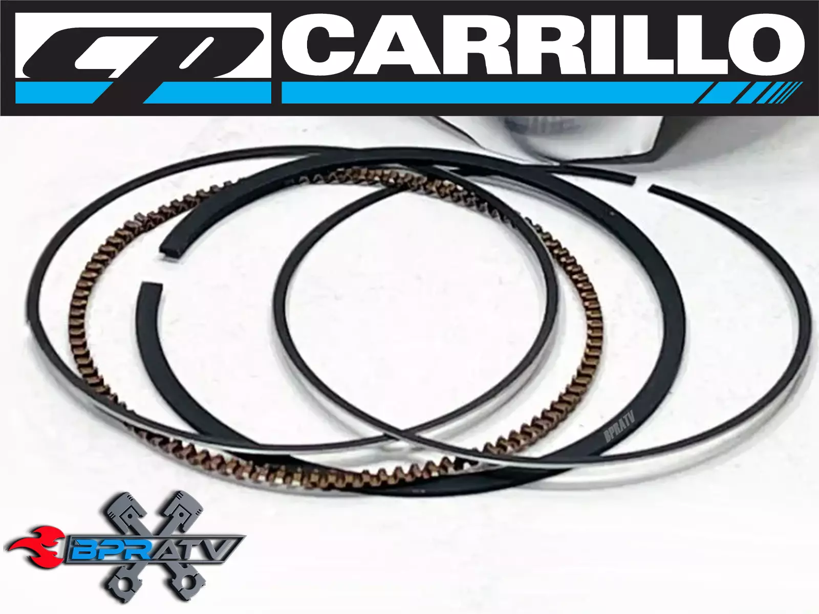 CP Carrillo 04-25 Yamaha YFZ450 14:1 95mm Bore Platinum Long Rod Pro Race Piston - Image 20