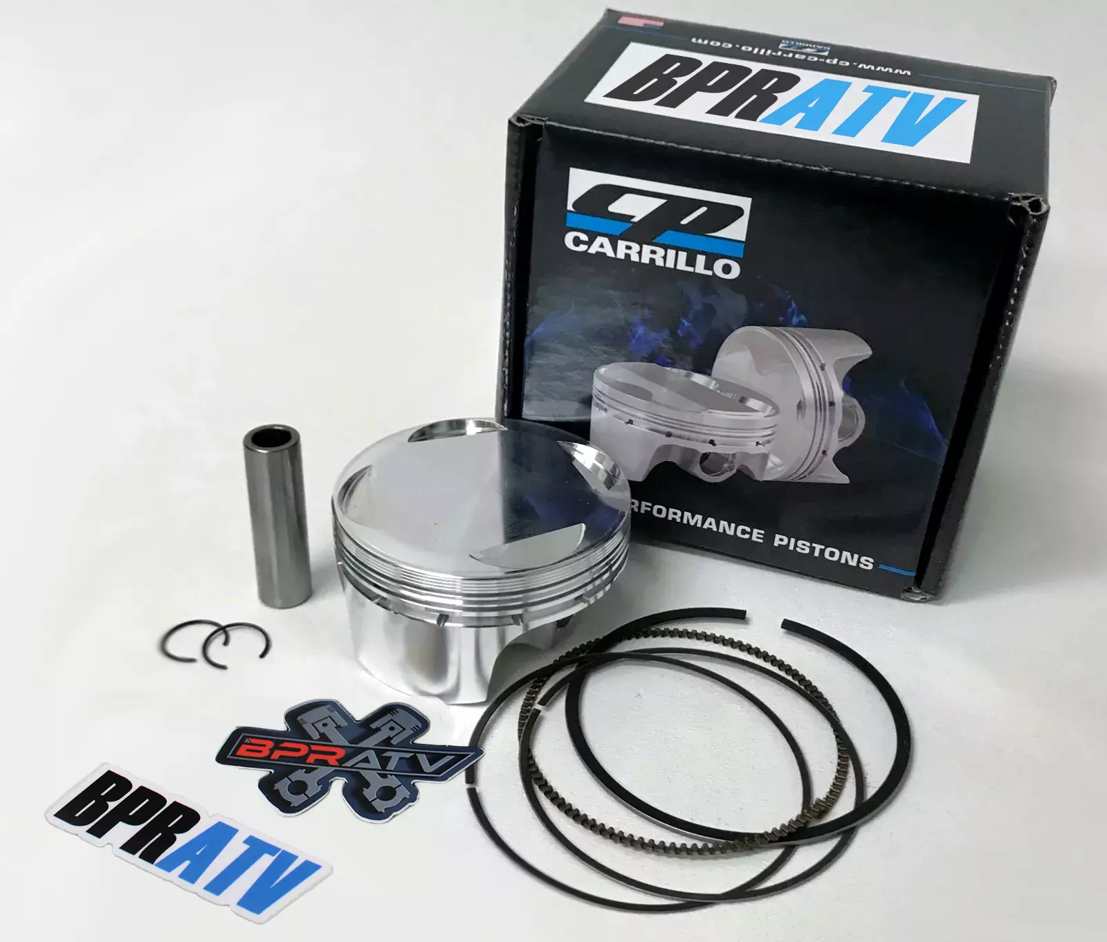 CP Carrillo 04-25 Yamaha YFZ450 14:1 95mm Bore Platinum Long Rod Pro Race Piston - Image 8