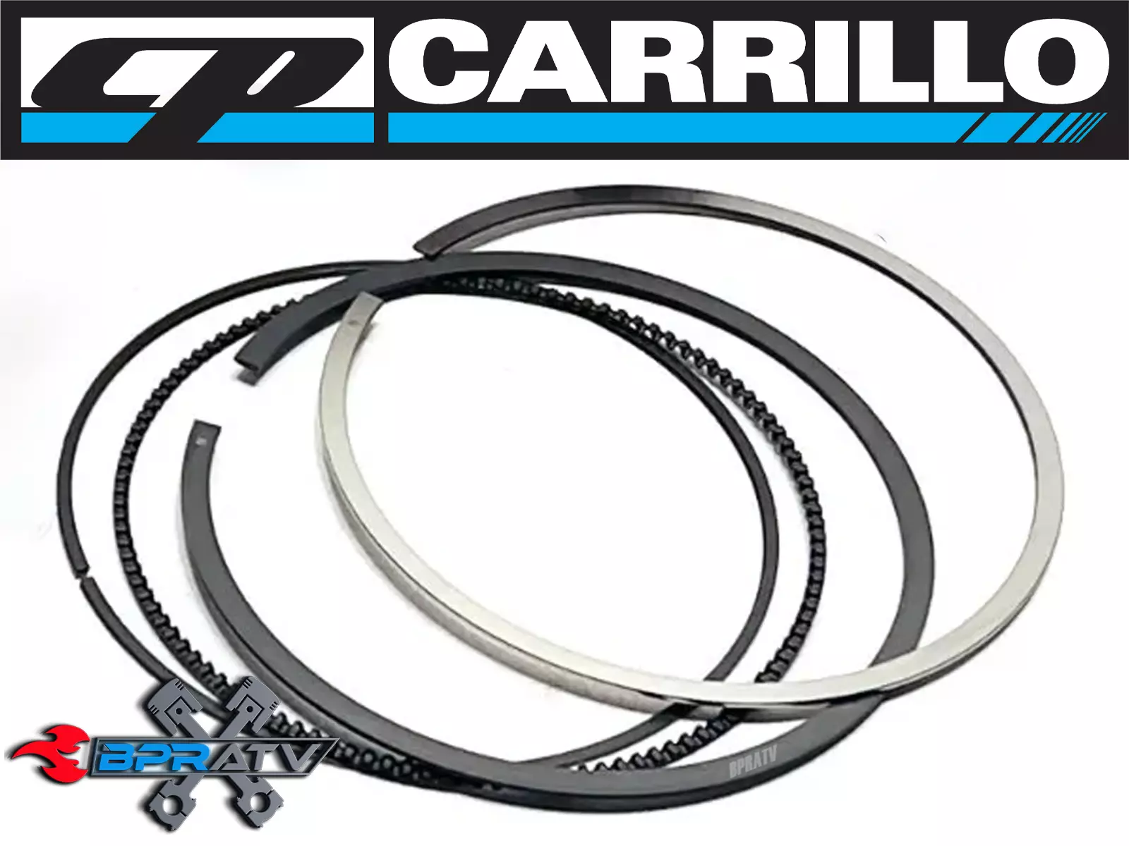 CP-Carrillo 04-25 Yamaha YFZ450R 13.25 | 12.5:1 95mm Stock Bore 449cc Piston Kit - Image 12